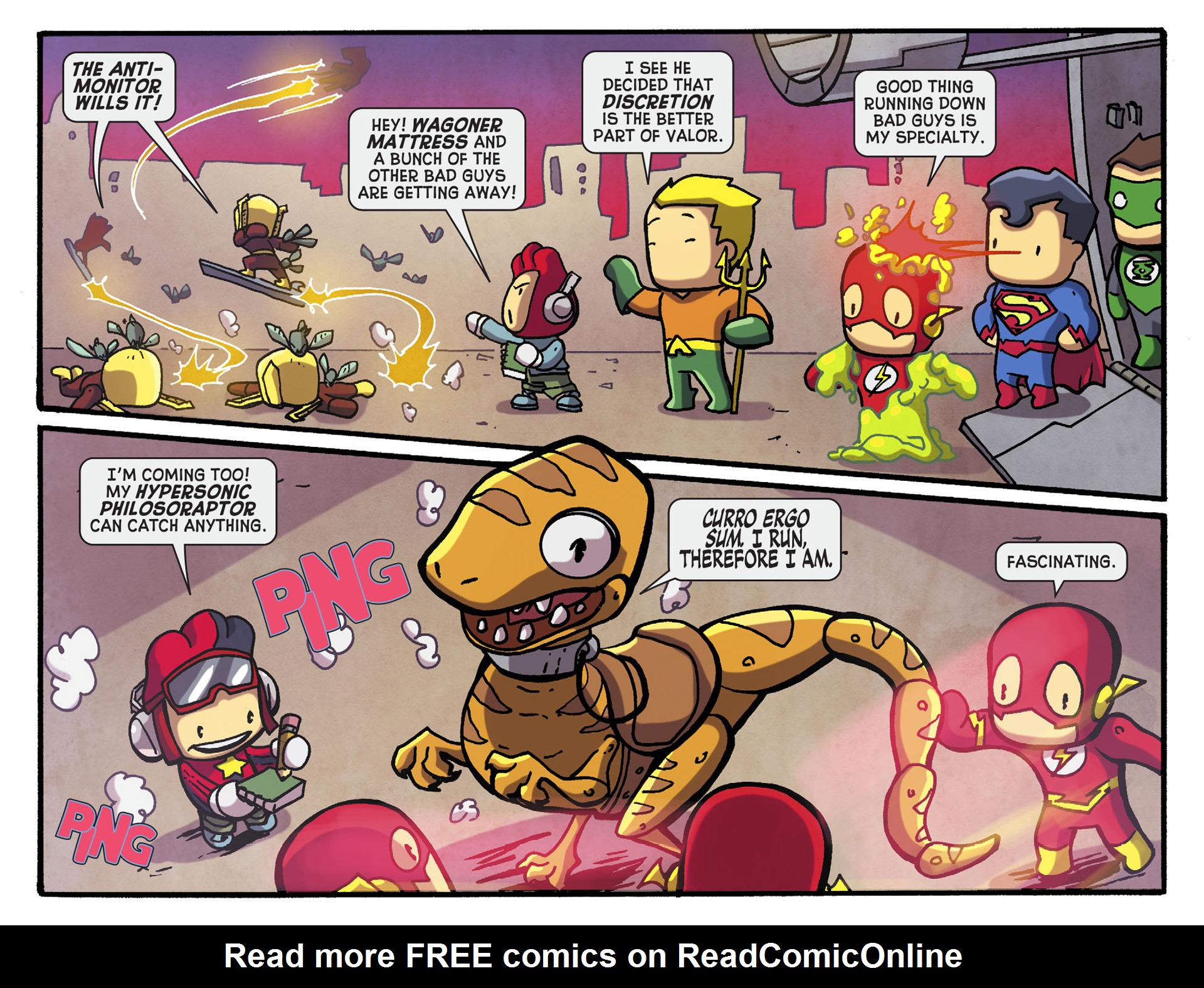 Read online Scribblenauts Unmasked: A Crisis of Imagination comic -  Issue #8 - 20