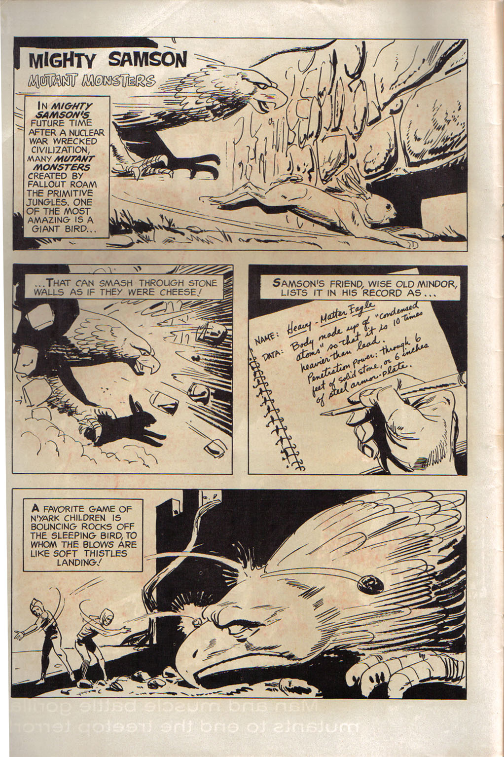 Read online Mighty Samson (1964) comic -  Issue #10 - 2