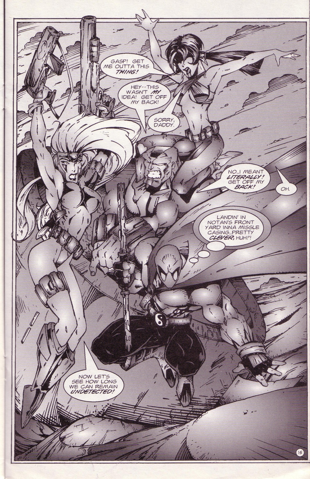 Read online Zen Intergalactic Ninja: Starquest comic -  Issue #2 - 17