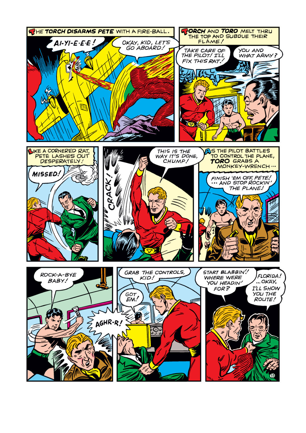 Read online The Human Torch (1940) comic -  Issue #6 - 13