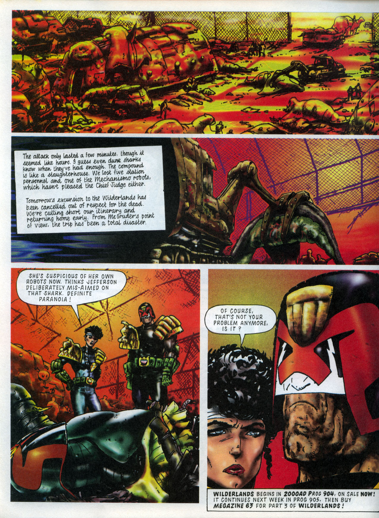 Read online Judge Dredd: The Megazine (vol. 2) comic -  Issue #62 - 12