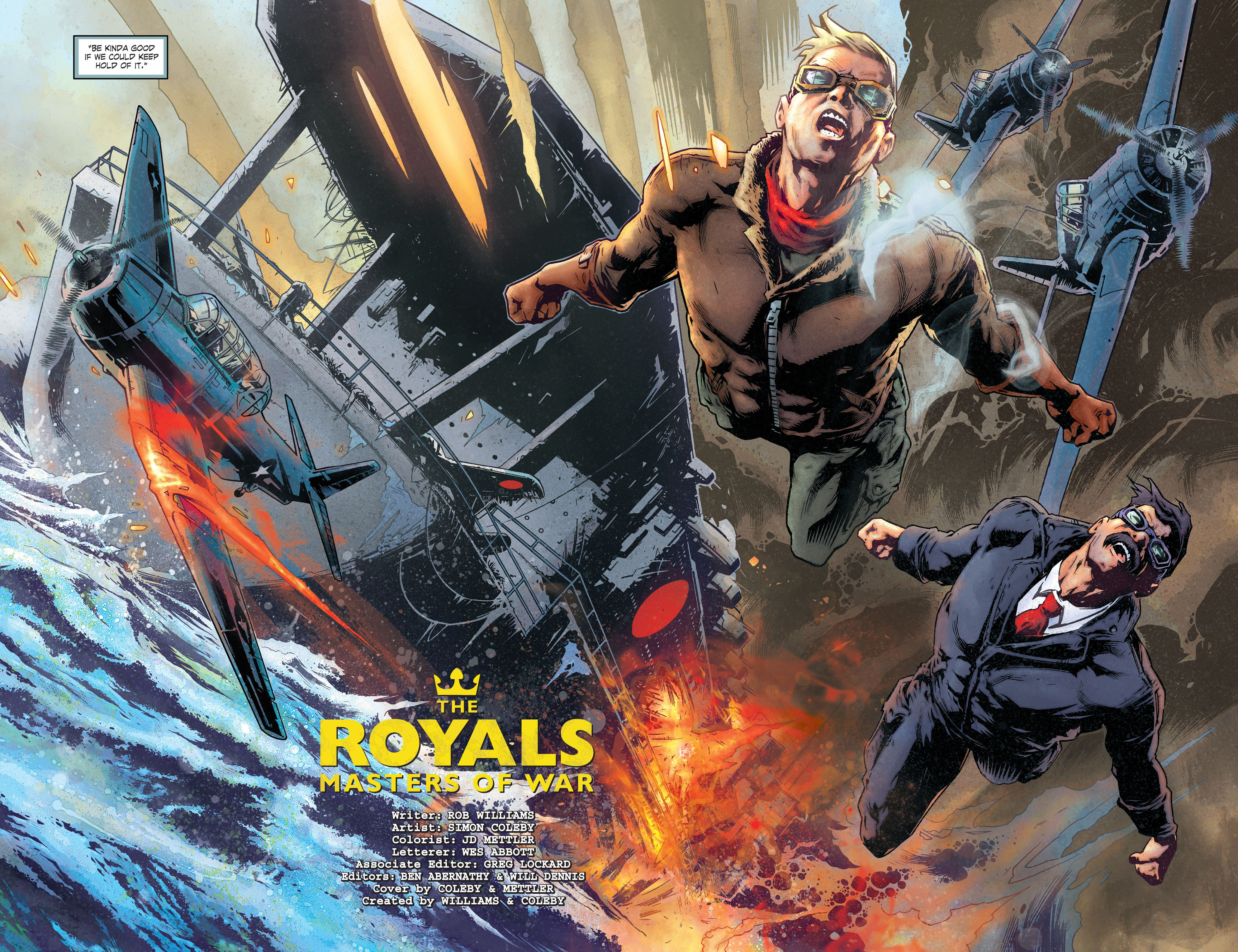 Read online The Royals: Masters of War comic -  Issue #3 - 3