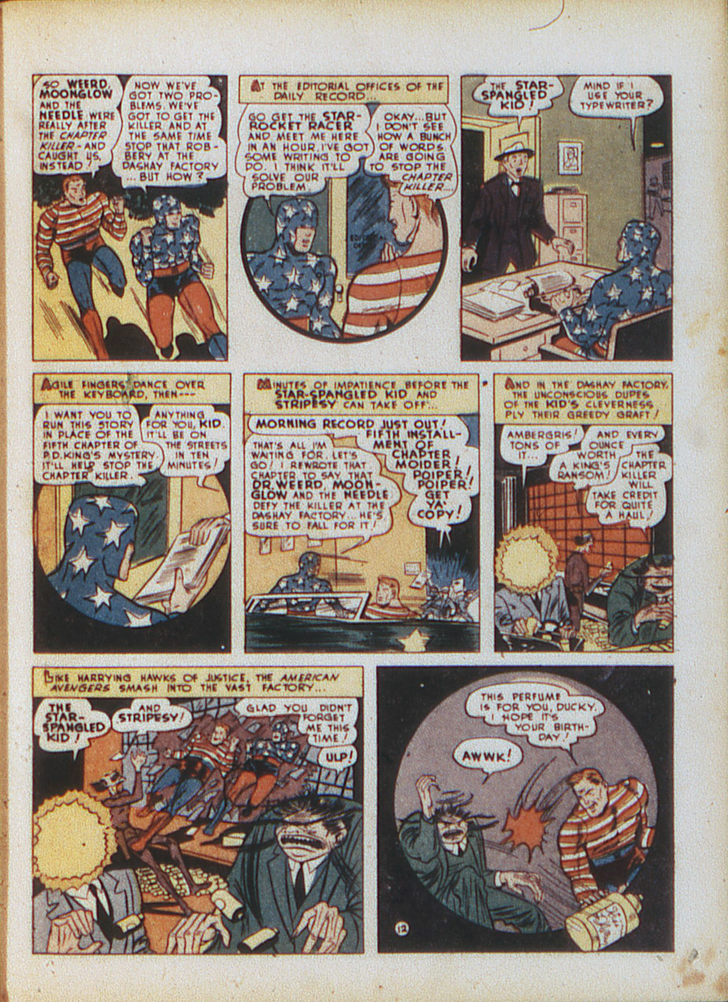 Read online Star Spangled Comics comic -  Issue #9 - 28