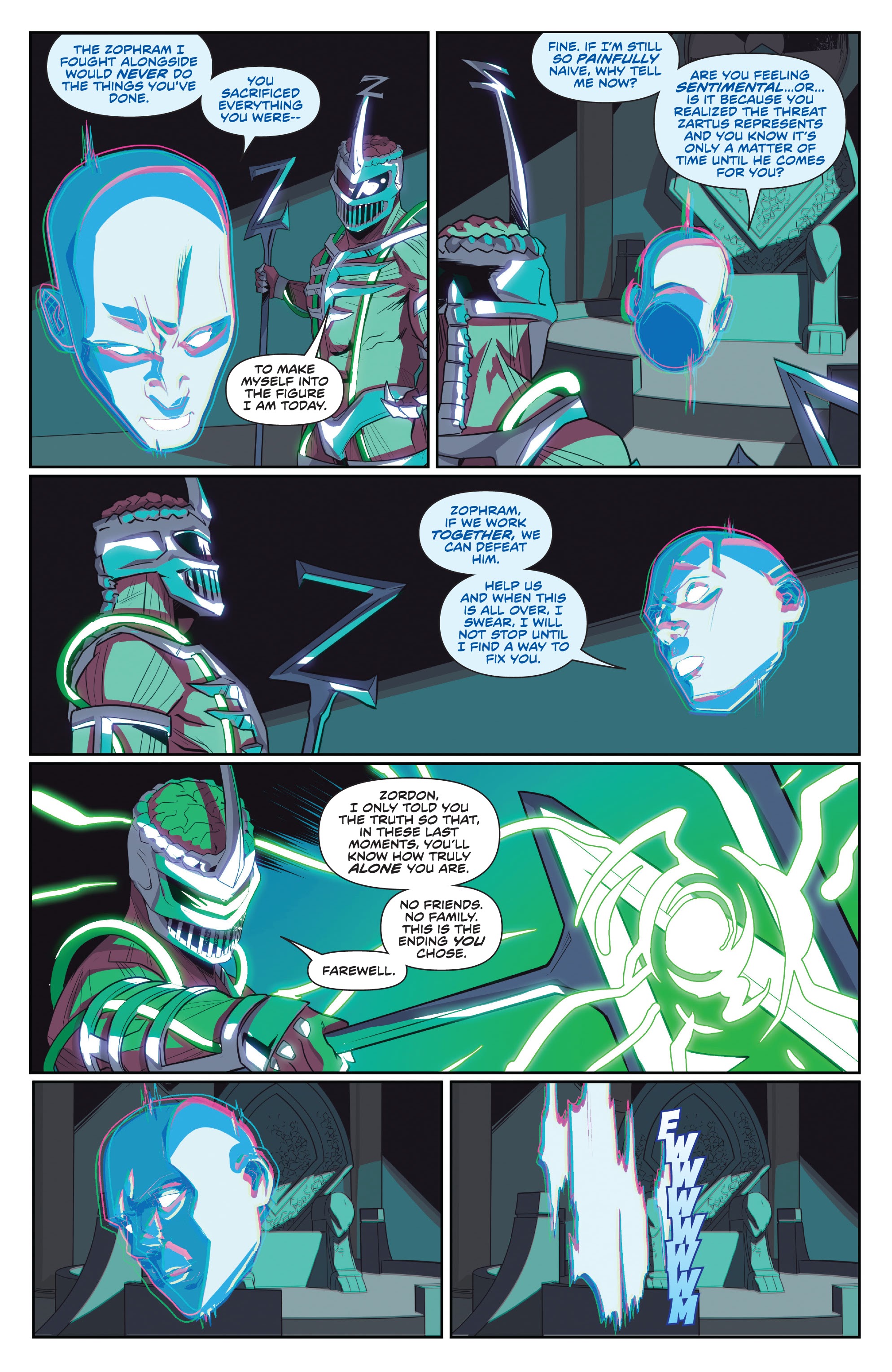 Read online Mighty Morphin comic -  Issue #12 - 17