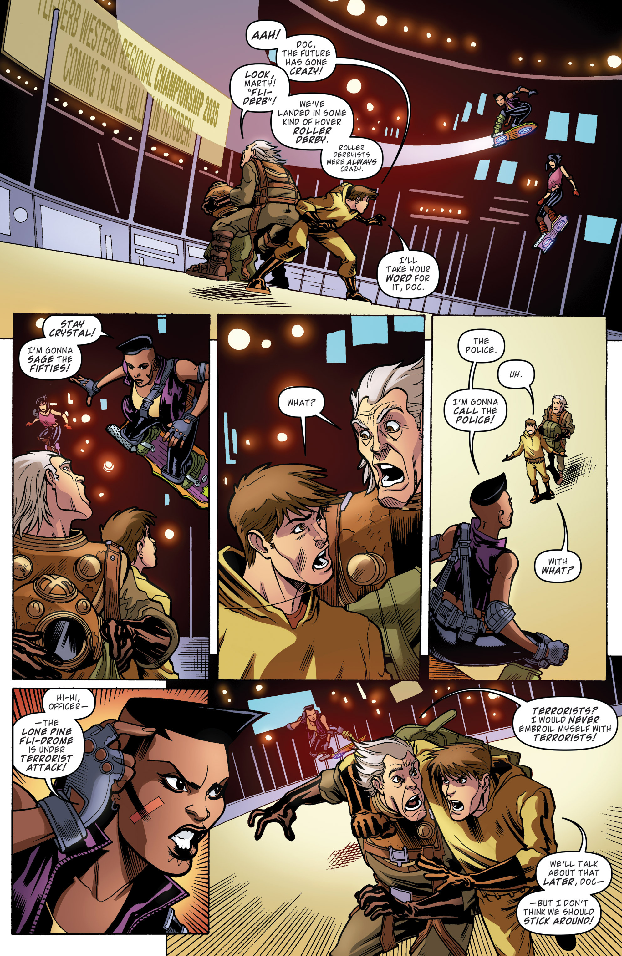 Read online Back to the Future (2015) comic -  Issue #9 - 12