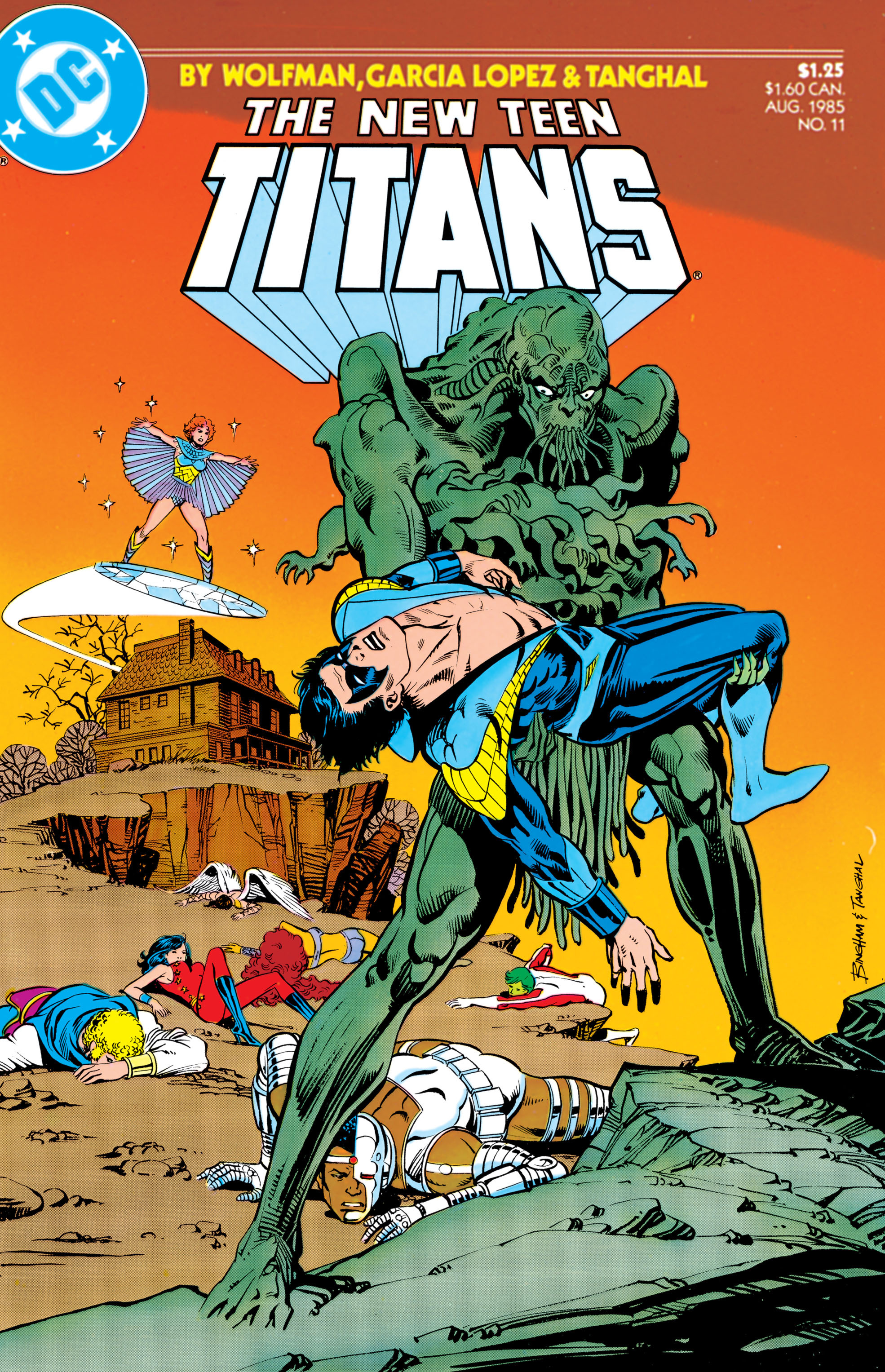 Read online The New Teen Titans (1984) comic -  Issue #11 - 1