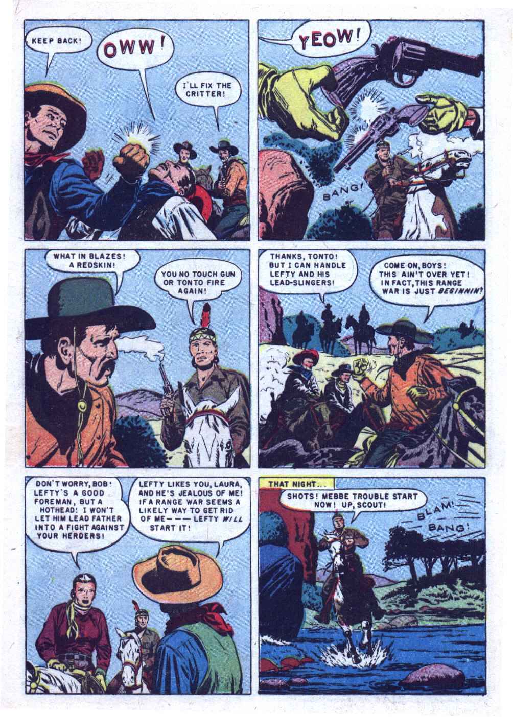 Read online Lone Ranger's Companion Tonto comic -  Issue #4 - 5