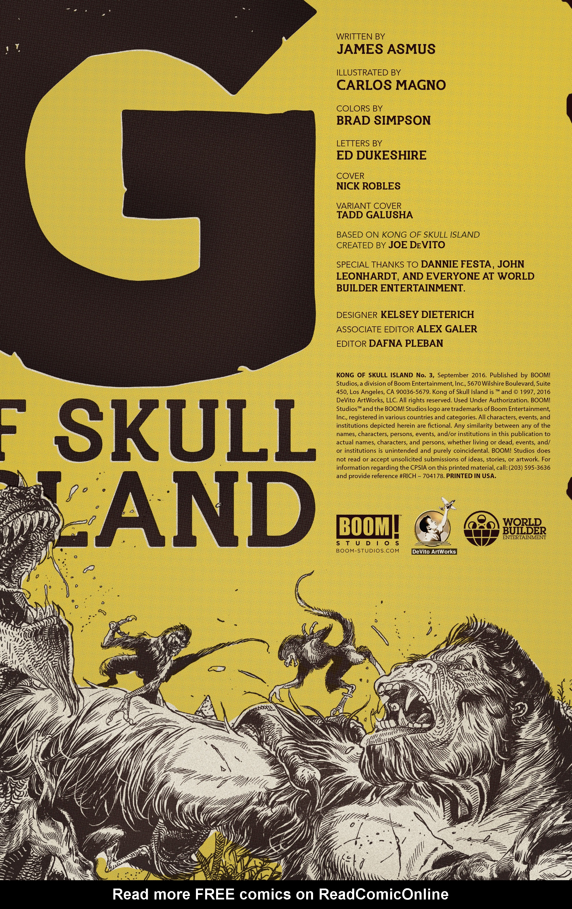 Read online Kong Of Skull Island comic -  Issue #3 - 2