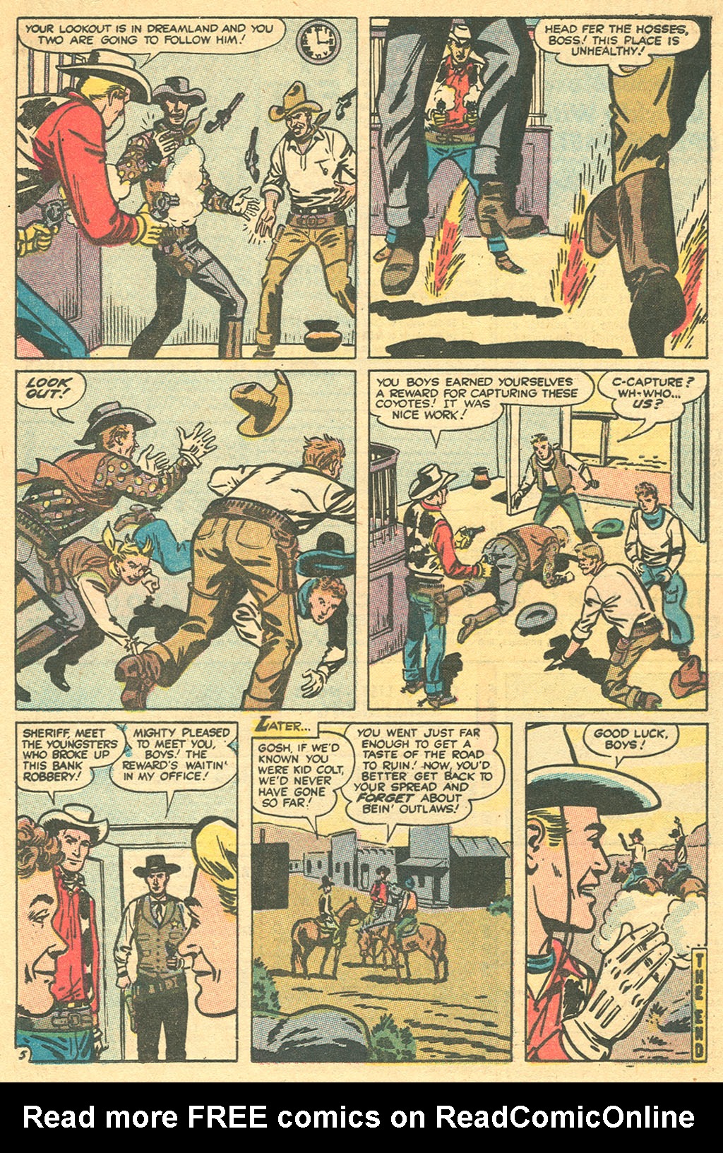 Read online Kid Colt Outlaw comic -  Issue #147 - 21