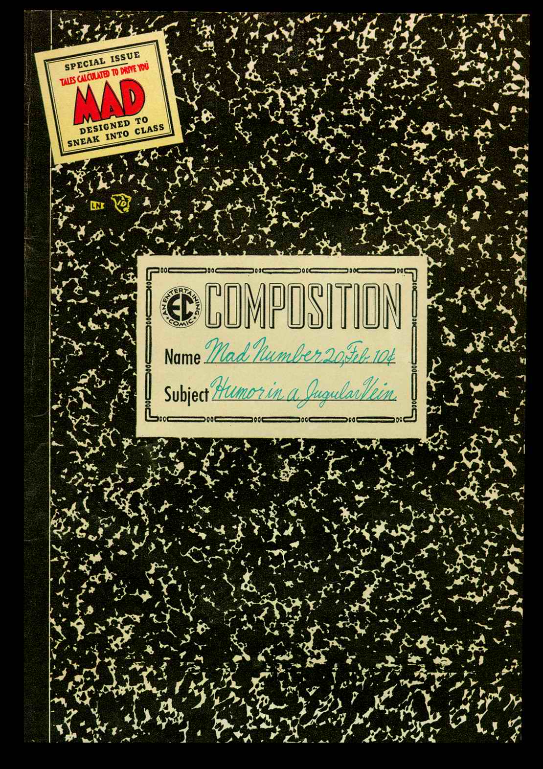 Read online MAD comic -  Issue #20 - 1