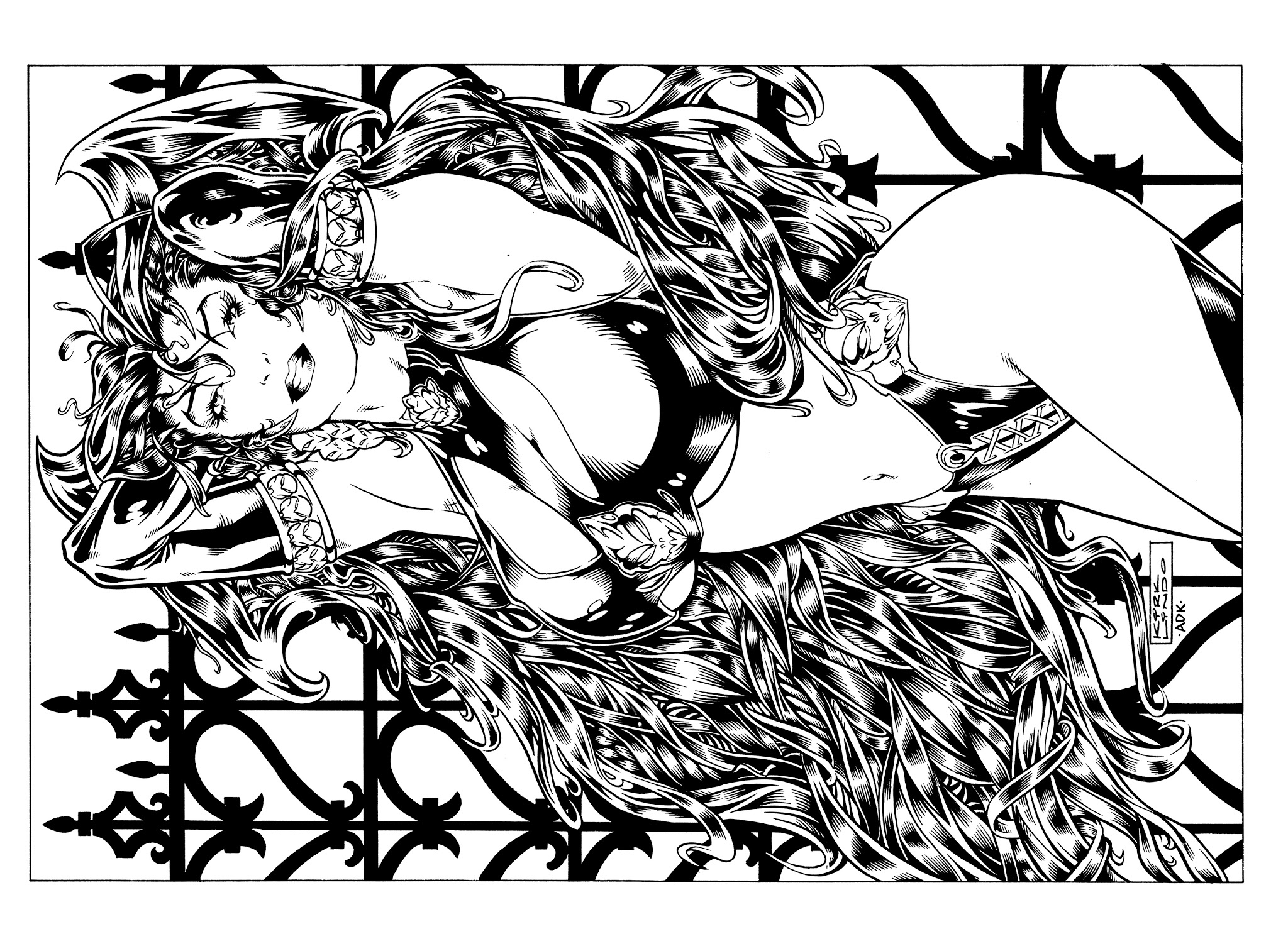 Read online Vampress Luxura Leather Special comic -  Issue # Full - 18