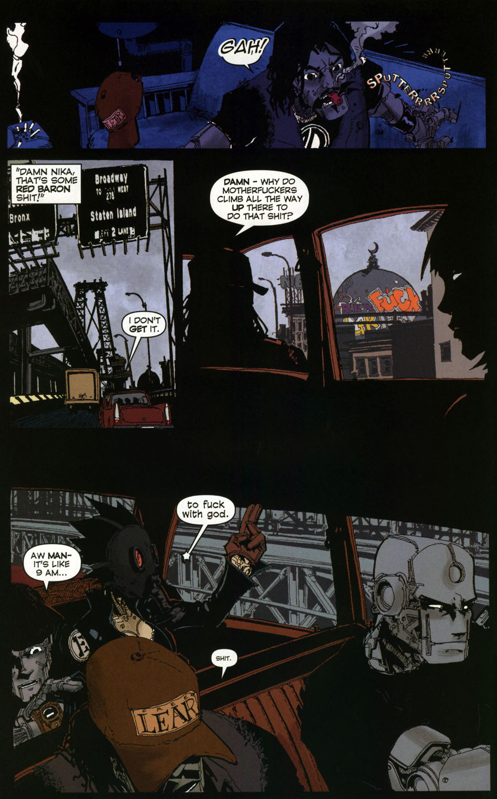 Read online NYC Mech comic -  Issue #1 - 14