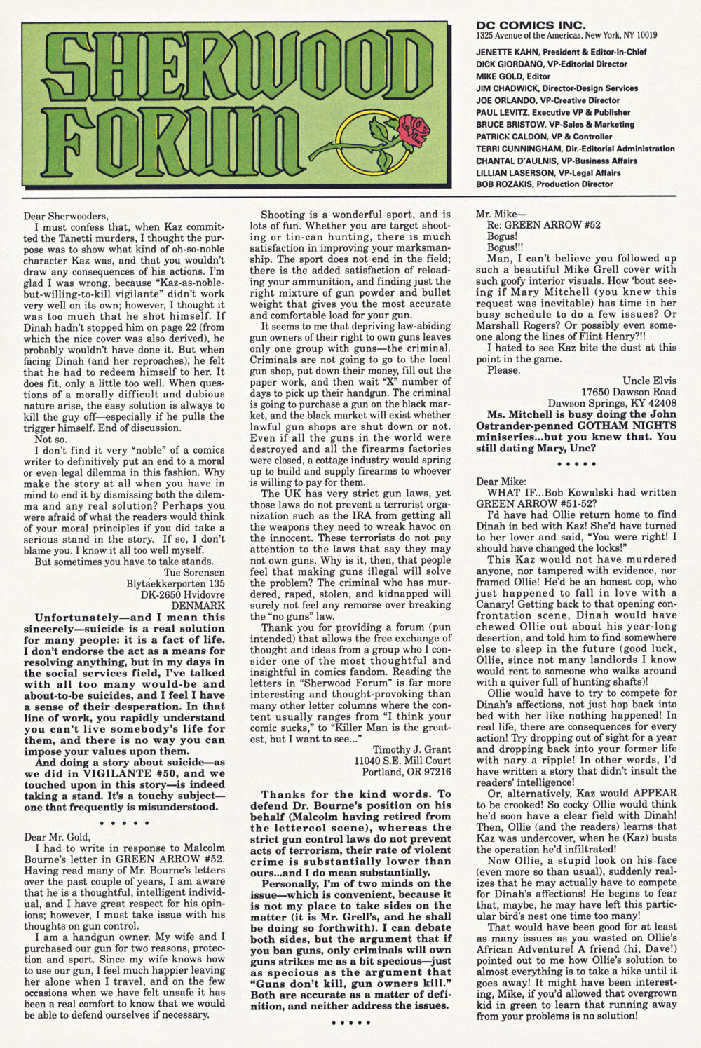 Read online Green Arrow (1988) comic -  Issue #58 - 24