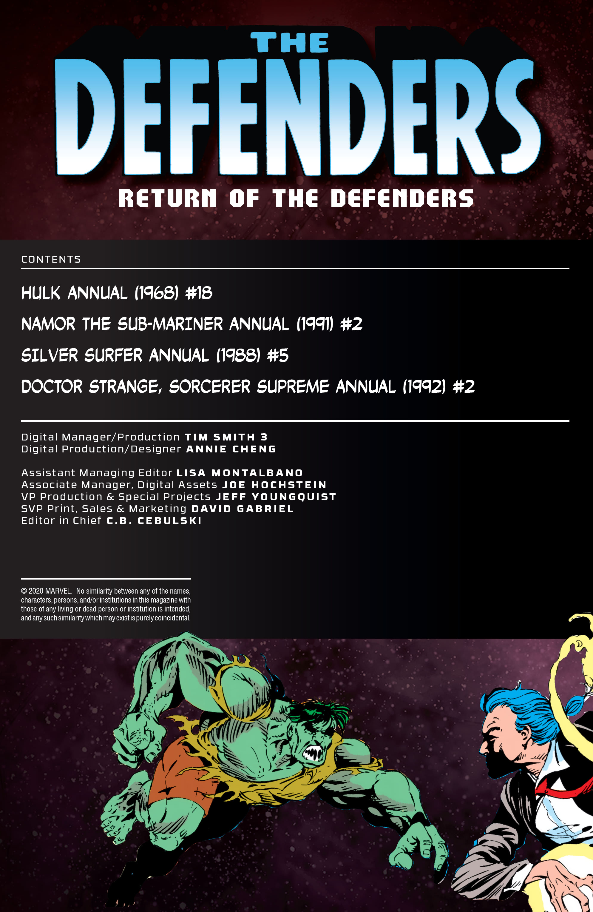 Read online Defenders: Return of the Defenders comic -  Issue # TPB - 2