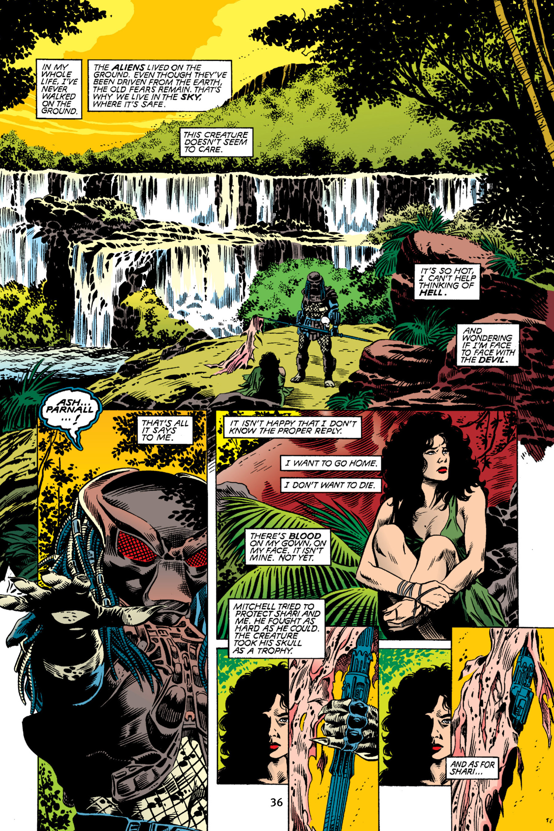 Read online Aliens vs. Predator Omnibus comic -  Issue # _TPB 2 Part 1 - 36
