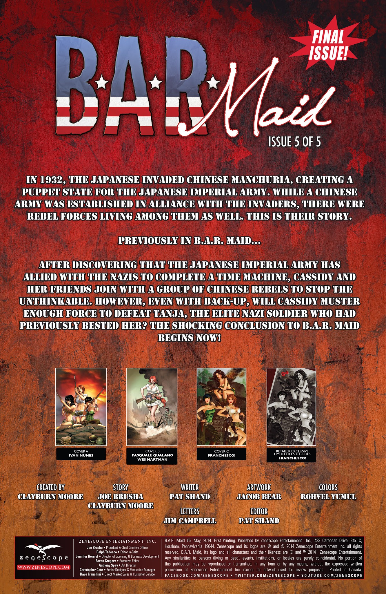 Read online B.A.R. Maid comic -  Issue #5 - 2