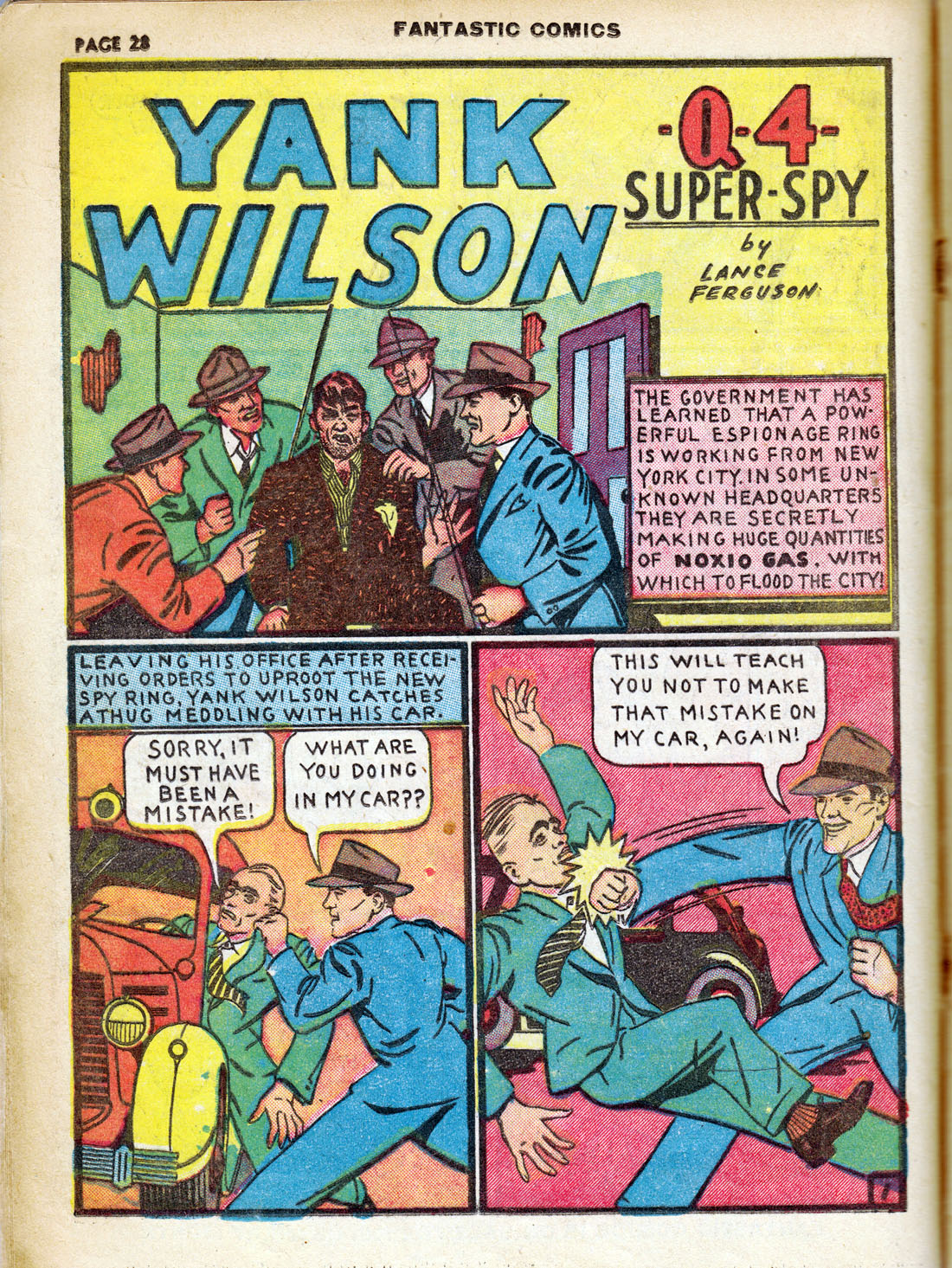 Read online Fantastic Comics comic -  Issue #7 - 30