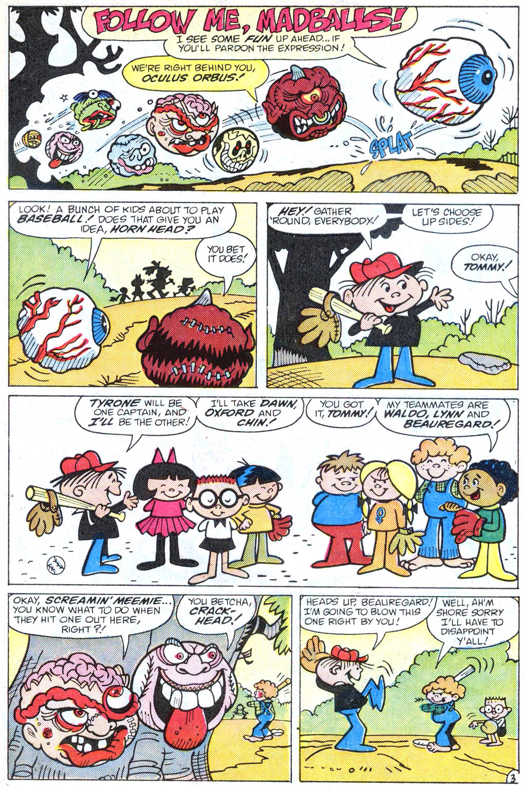 Read online Madballs comic -  Issue #1 - 4