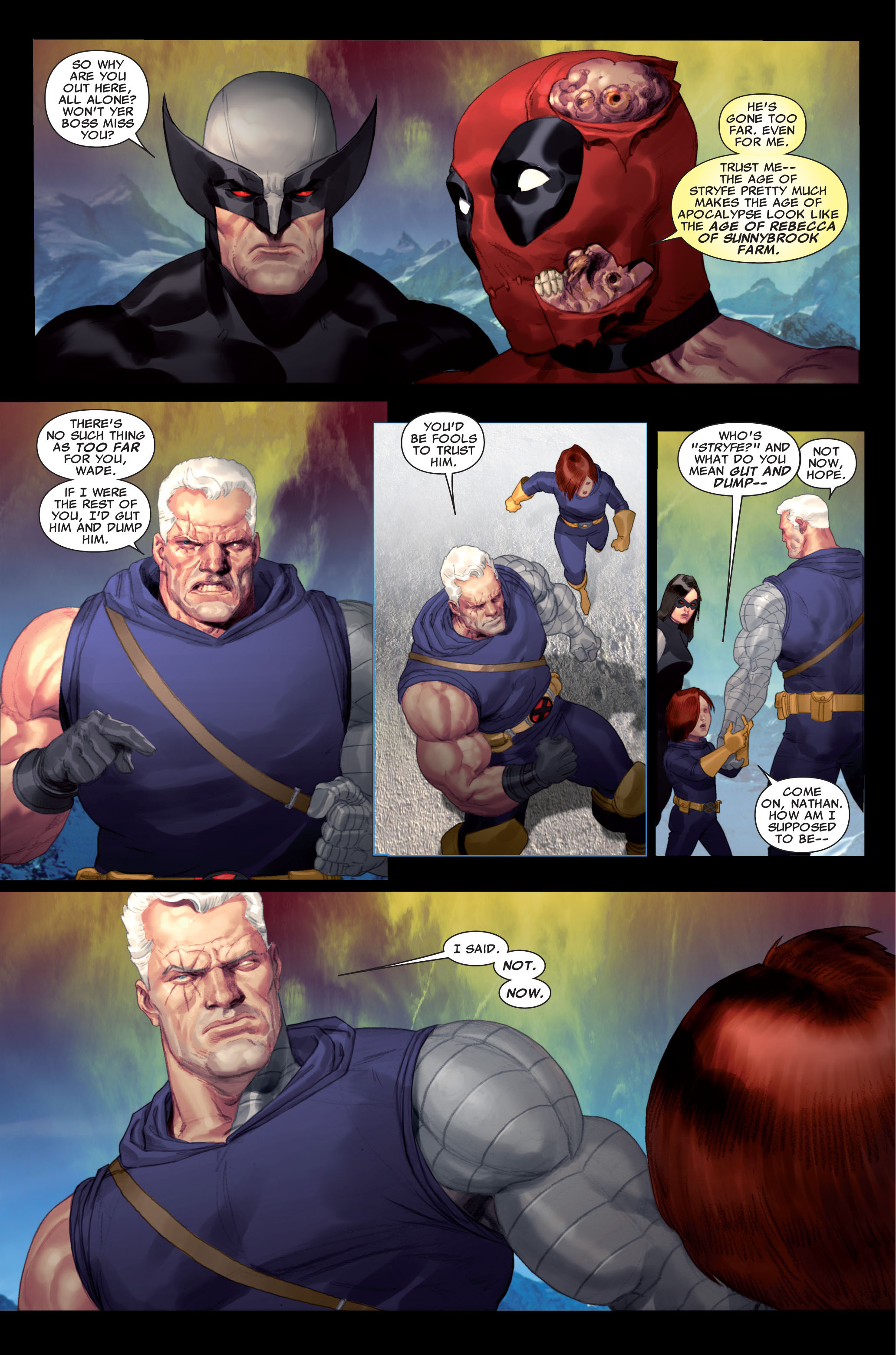 Read online X-Force/Cable: Messiah War comic -  Issue # _TPB (Part 2) - 4