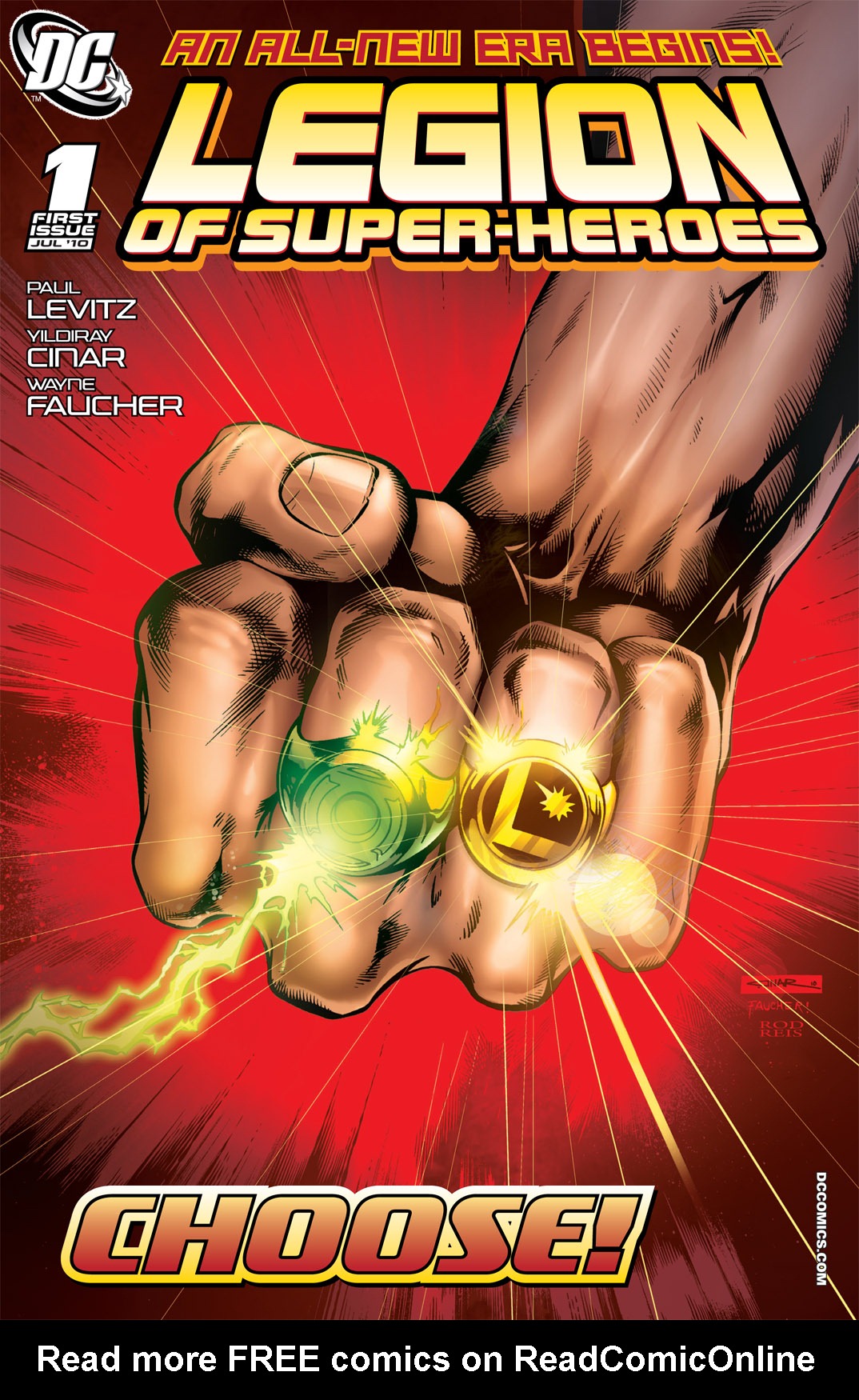 Read online Legion of Super-Heroes (2010) comic -  Issue #1 - 1