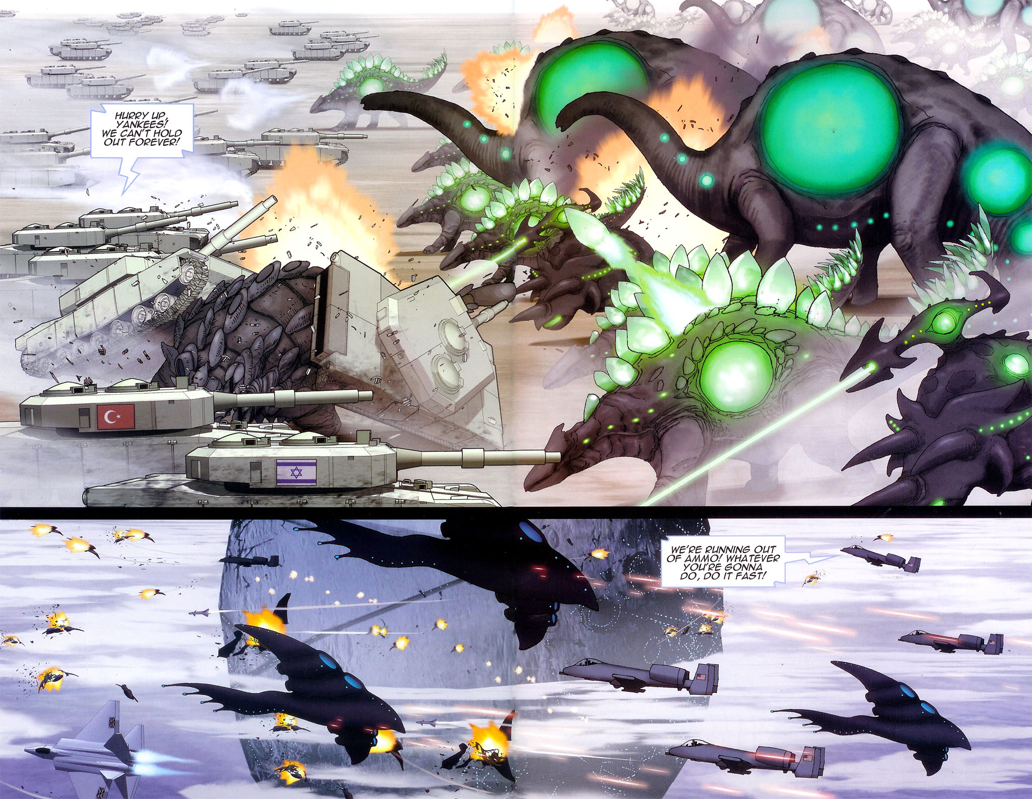 Read online Dinowars comic -  Issue #4 - 13