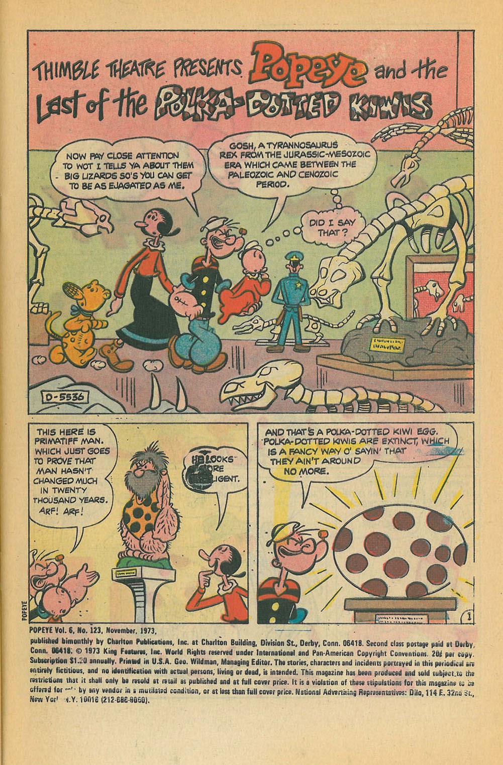 Read online Popeye (1948) comic -  Issue #123 - 3