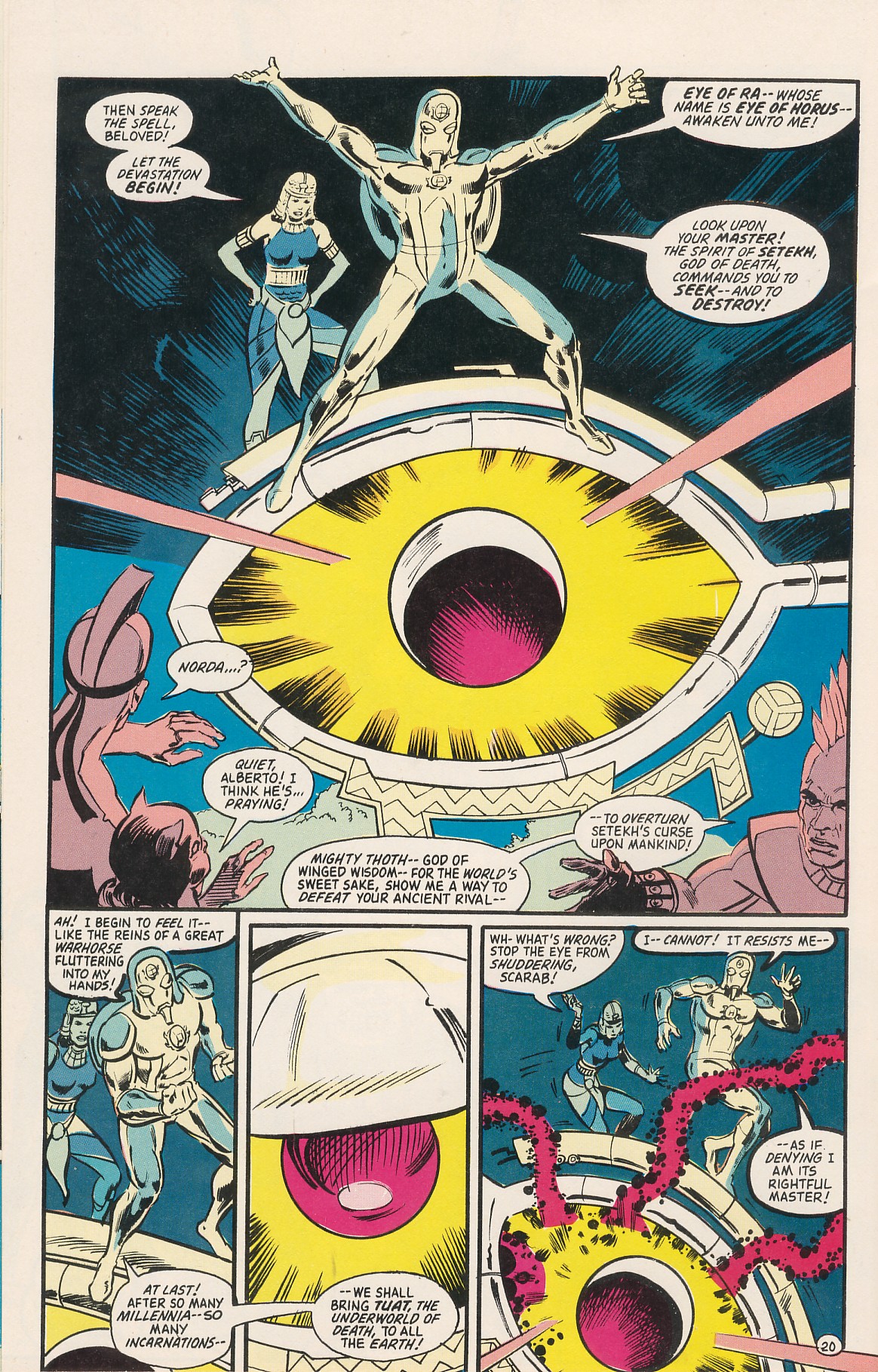 Read online Infinity Inc. (1984) comic -  Issue #44 - 22