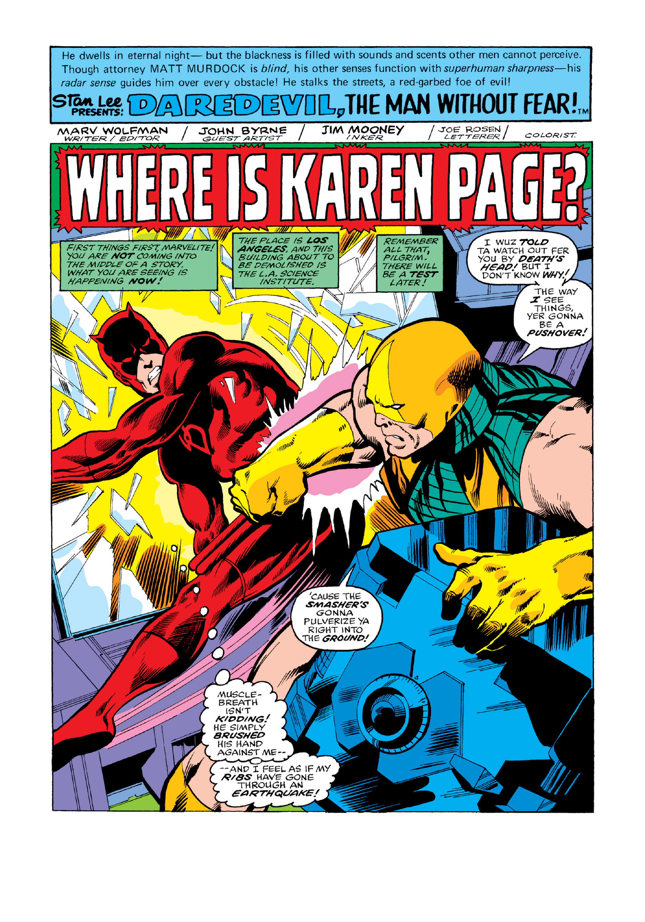 Read online Marvel Masterworks: Daredevil comic -  Issue # TPB 13 (Part 2) - 1