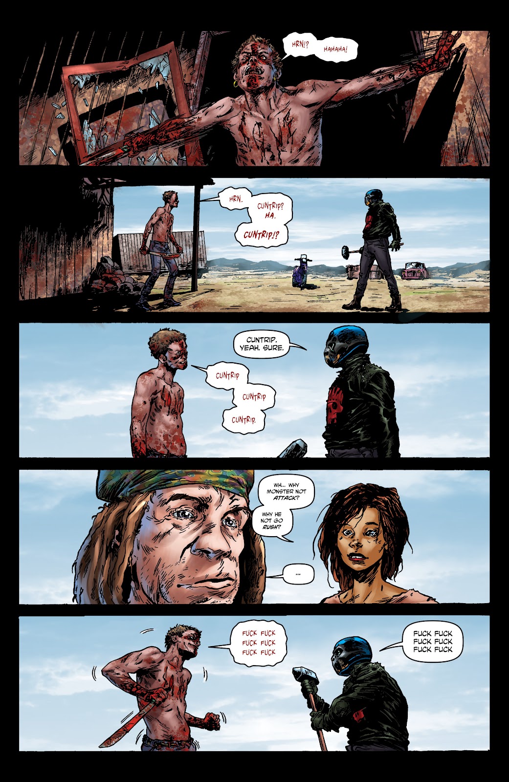Crossed: Badlands issue 38 - Page 22