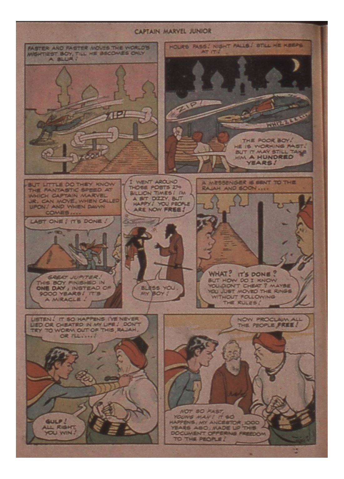 Read online Captain Marvel, Jr. comic -  Issue #55 - 10