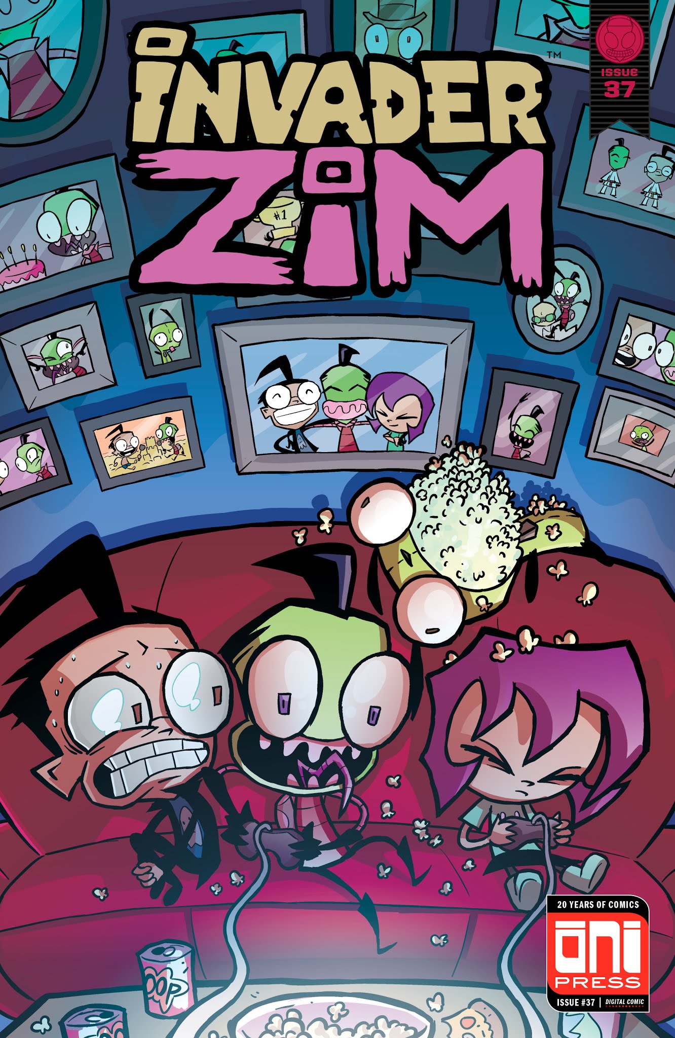 Read online Invader Zim comic -  Issue #37 - 1