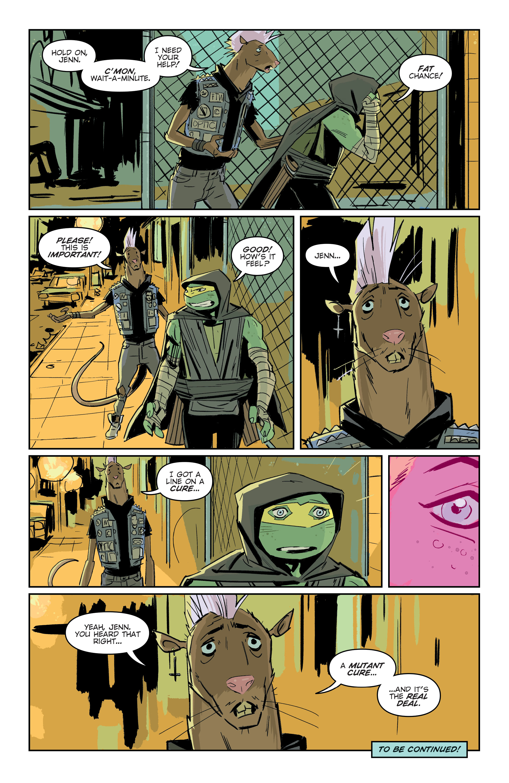 Read online Teenage Mutant Ninja Turtles: Jennika comic -  Issue #1 - 22