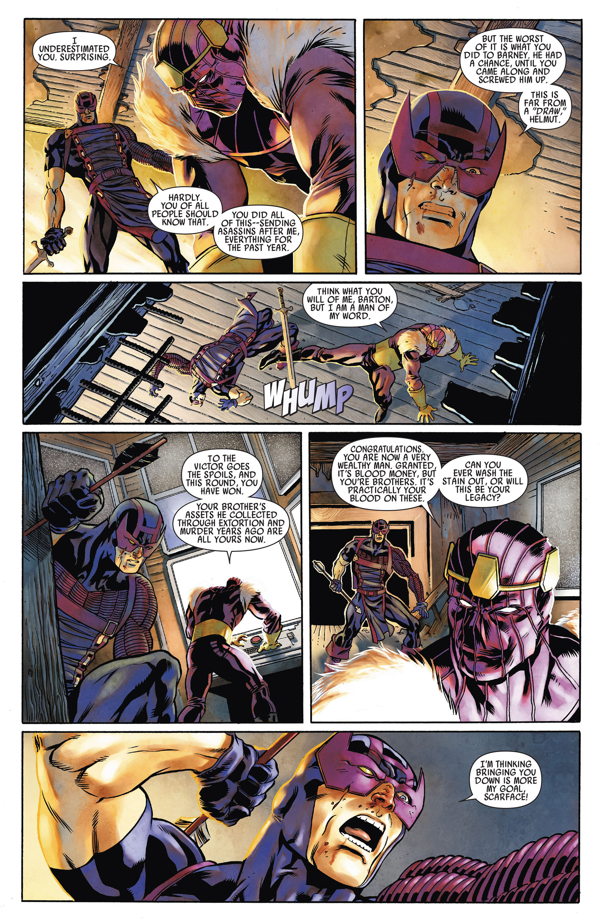 Read online Hawkeye: Blindspot comic -  Issue #4 - 16