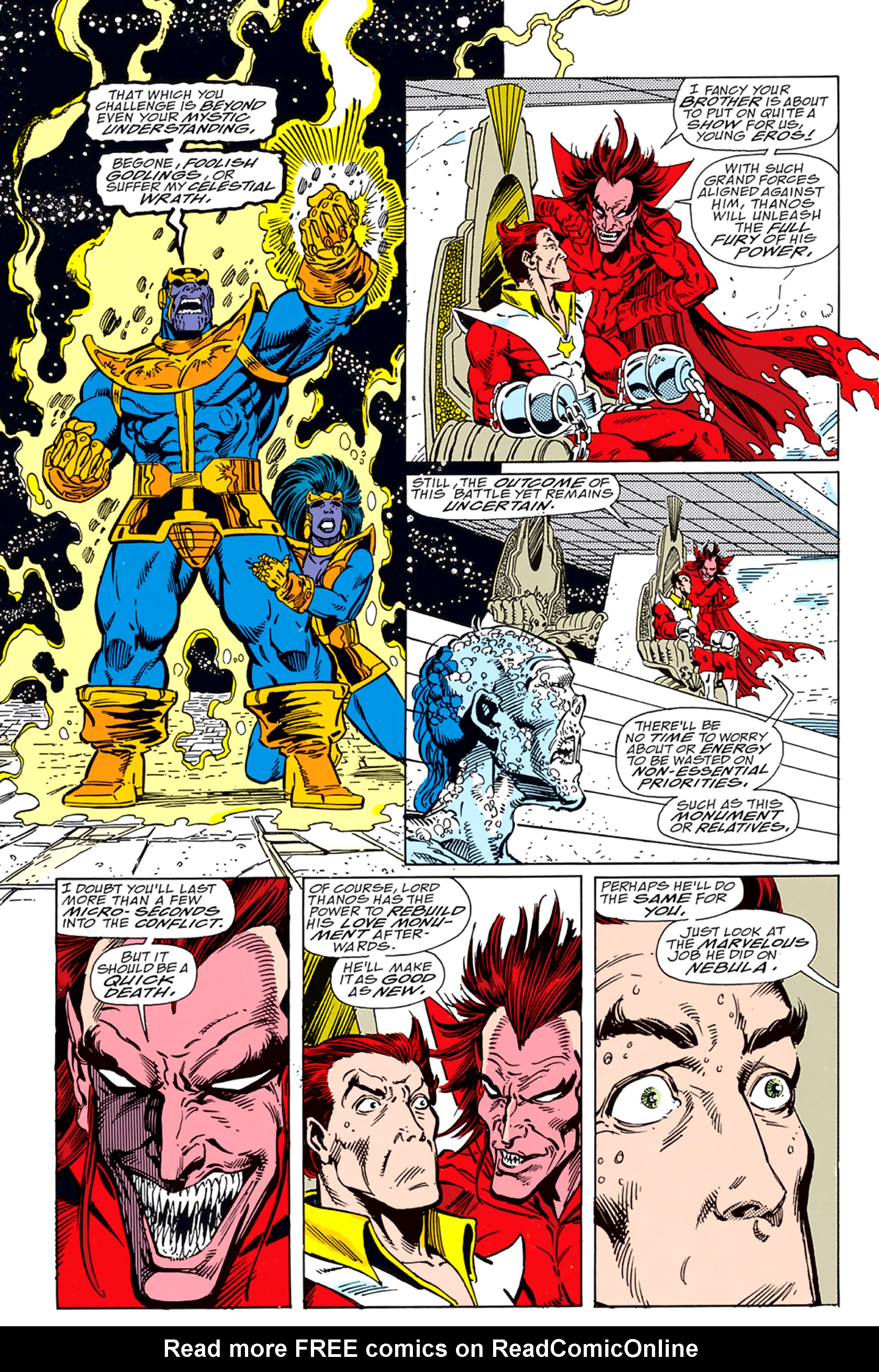 Read online Infinity Gauntlet (1991) comic -  Issue #5 - 4