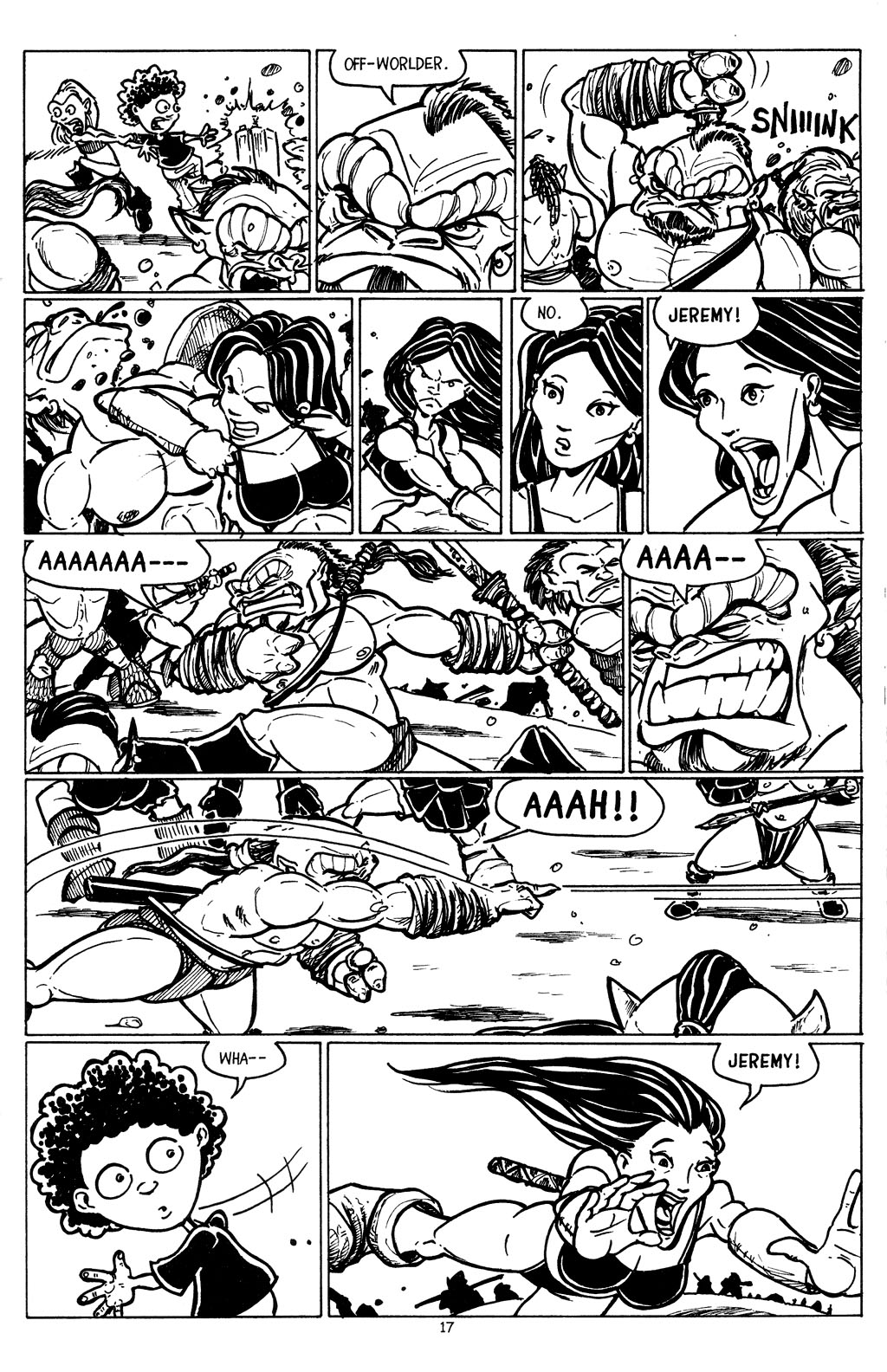 Read online The Adventures of Barry Ween, Boy Genius 3: Monkey Tales comic -  Issue #6 - 19