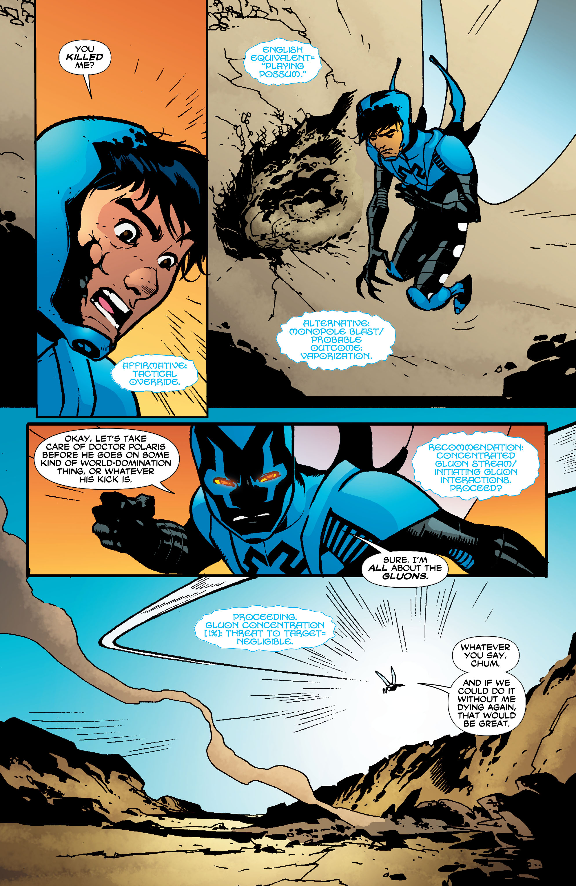 Read online Blue Beetle (2006) comic -  Issue #34 - 7