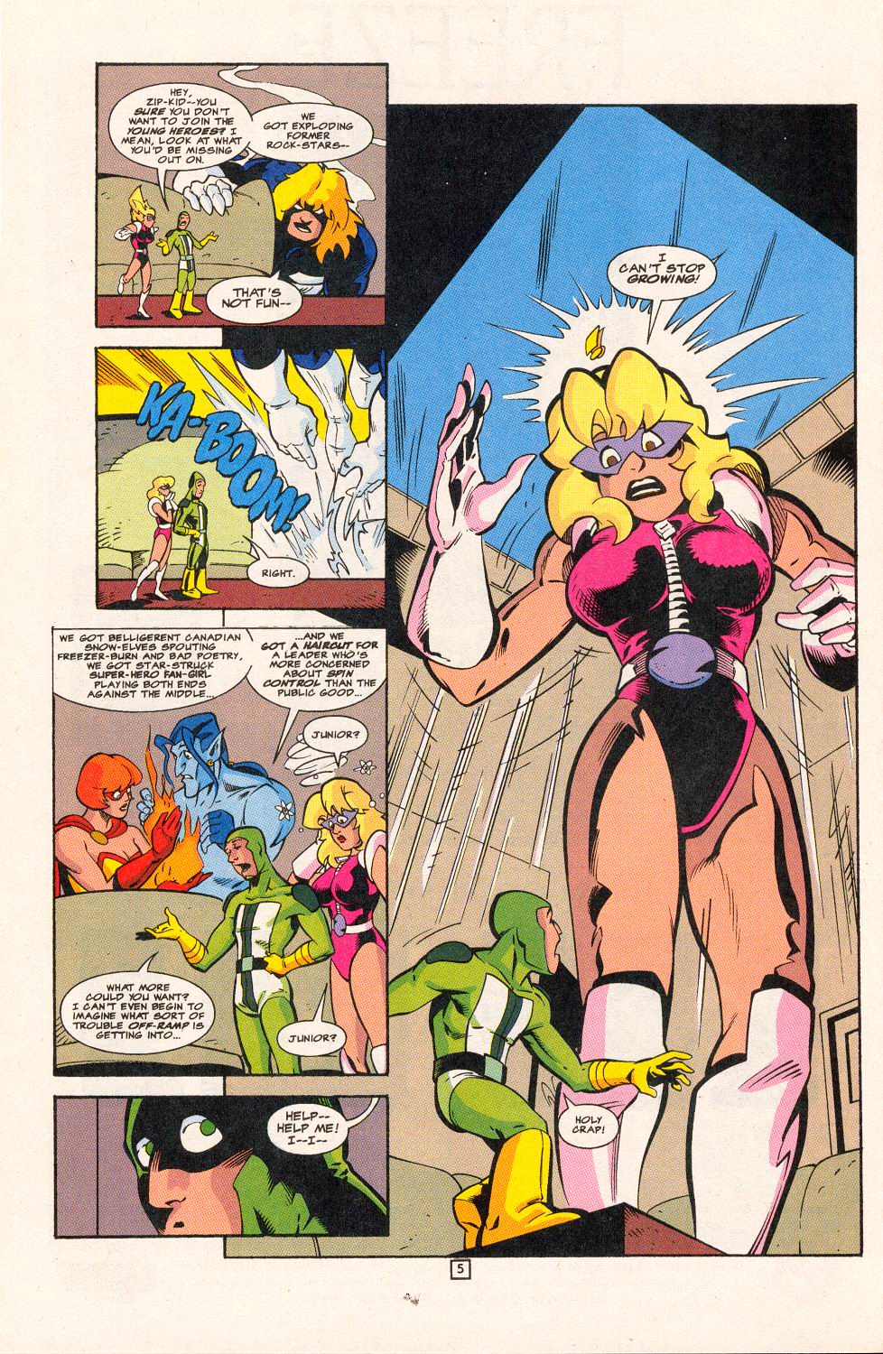 Read online Young Heroes in Love comic -  Issue #5 - 6