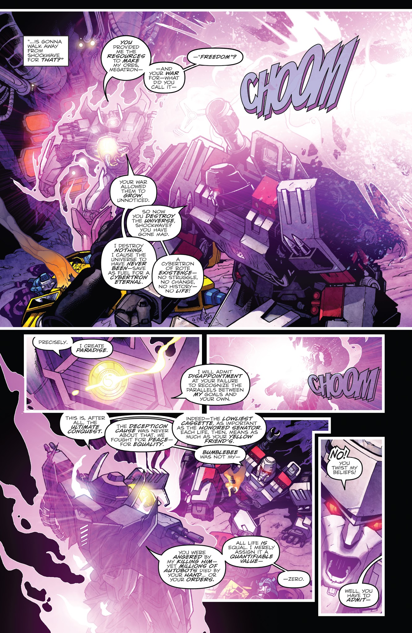 Read online The Transformers: Dark Cybertron comic -  Issue # TPB 2 - 130