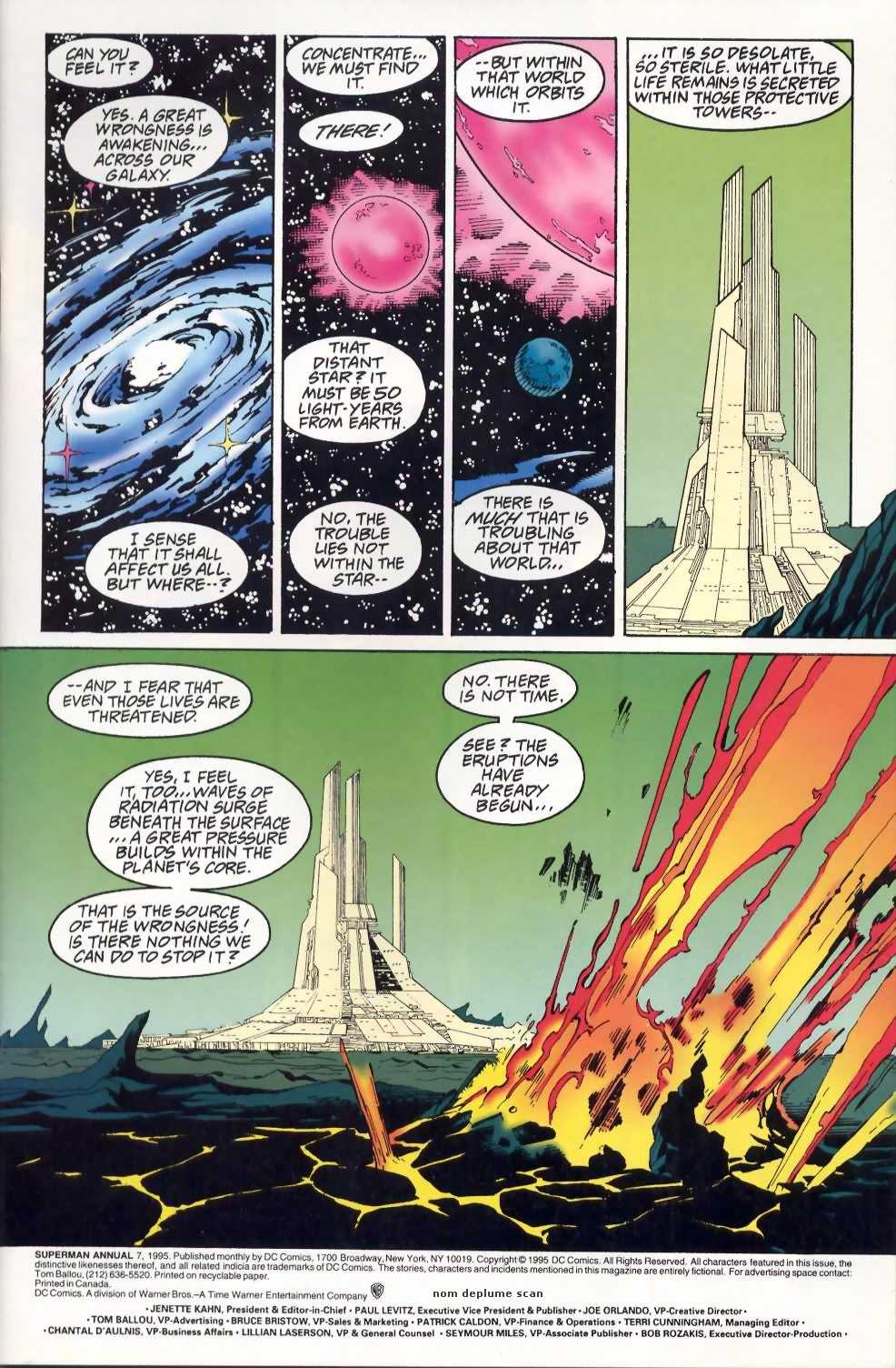 Read online Superman (1987) comic -  Issue # _Annual 7 - 2