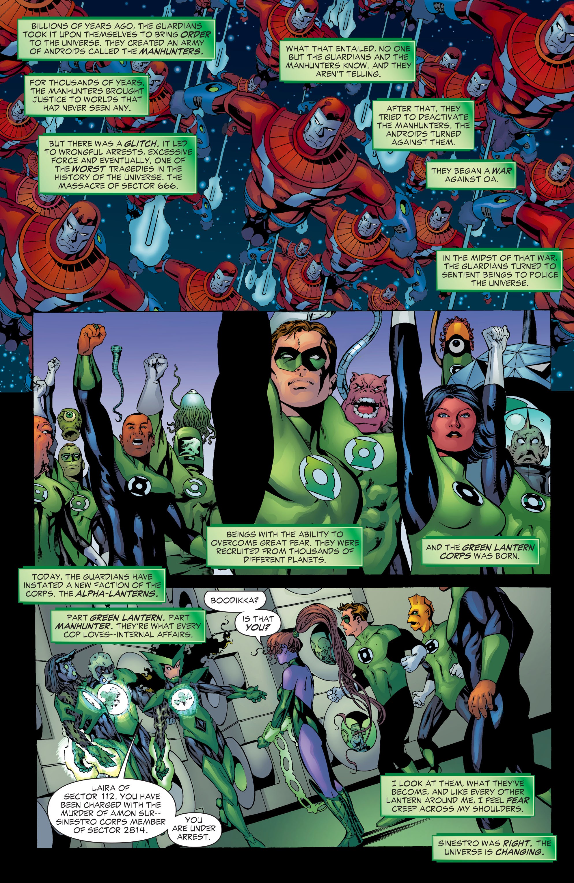 Read online Green Lantern by Geoff Johns comic -  Issue # TPB 4 (Part 1) - 54