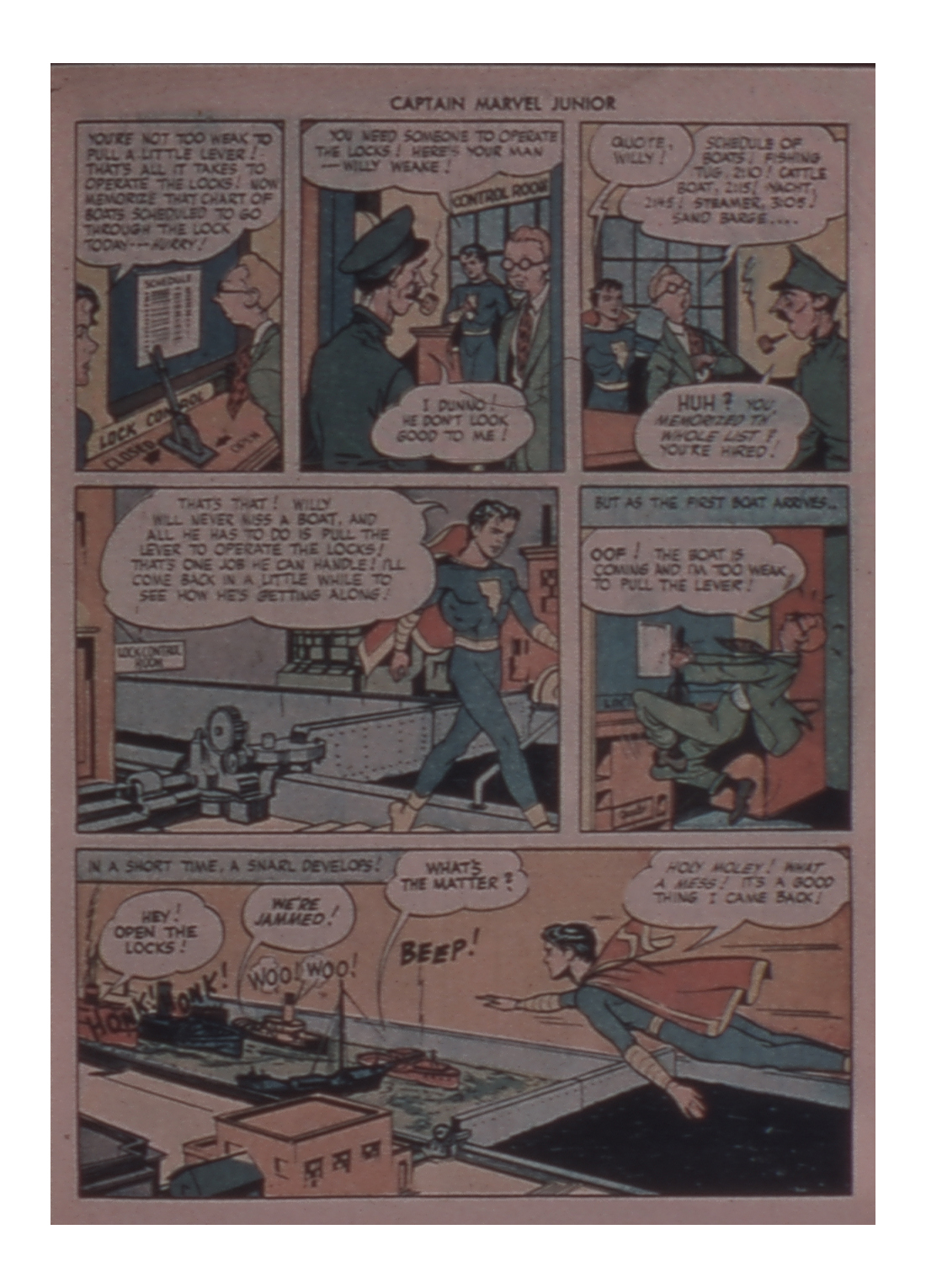 Read online Captain Marvel, Jr. comic -  Issue #50 - 21