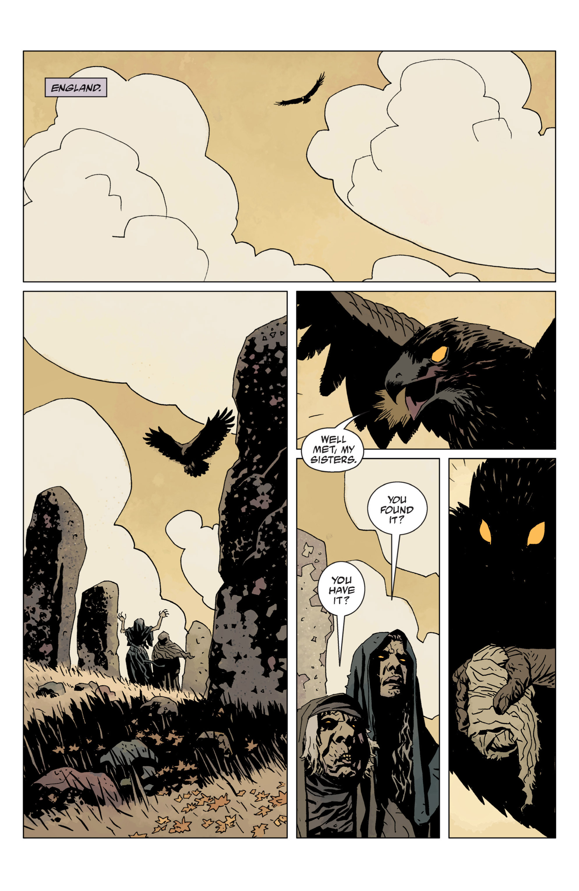 Read online Hellboy comic -  Issue #8 - 18