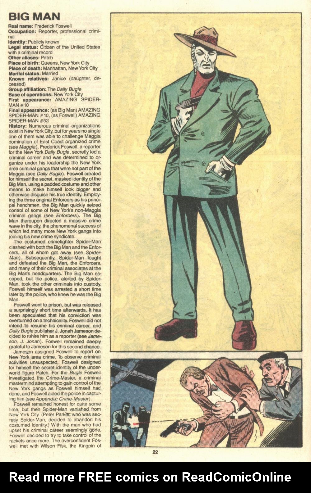 Read online The Official Handbook of the Marvel Universe Deluxe Edition comic -  Issue #16 - 24