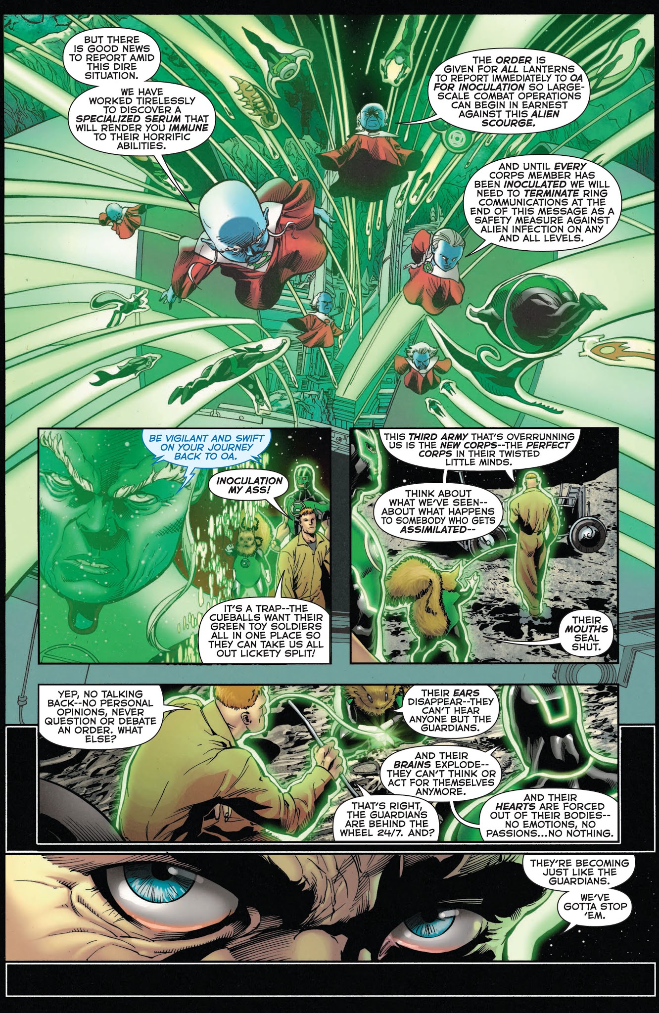 Read online Green Lantern: Rise of the Third Army comic -  Issue # TPB - 365