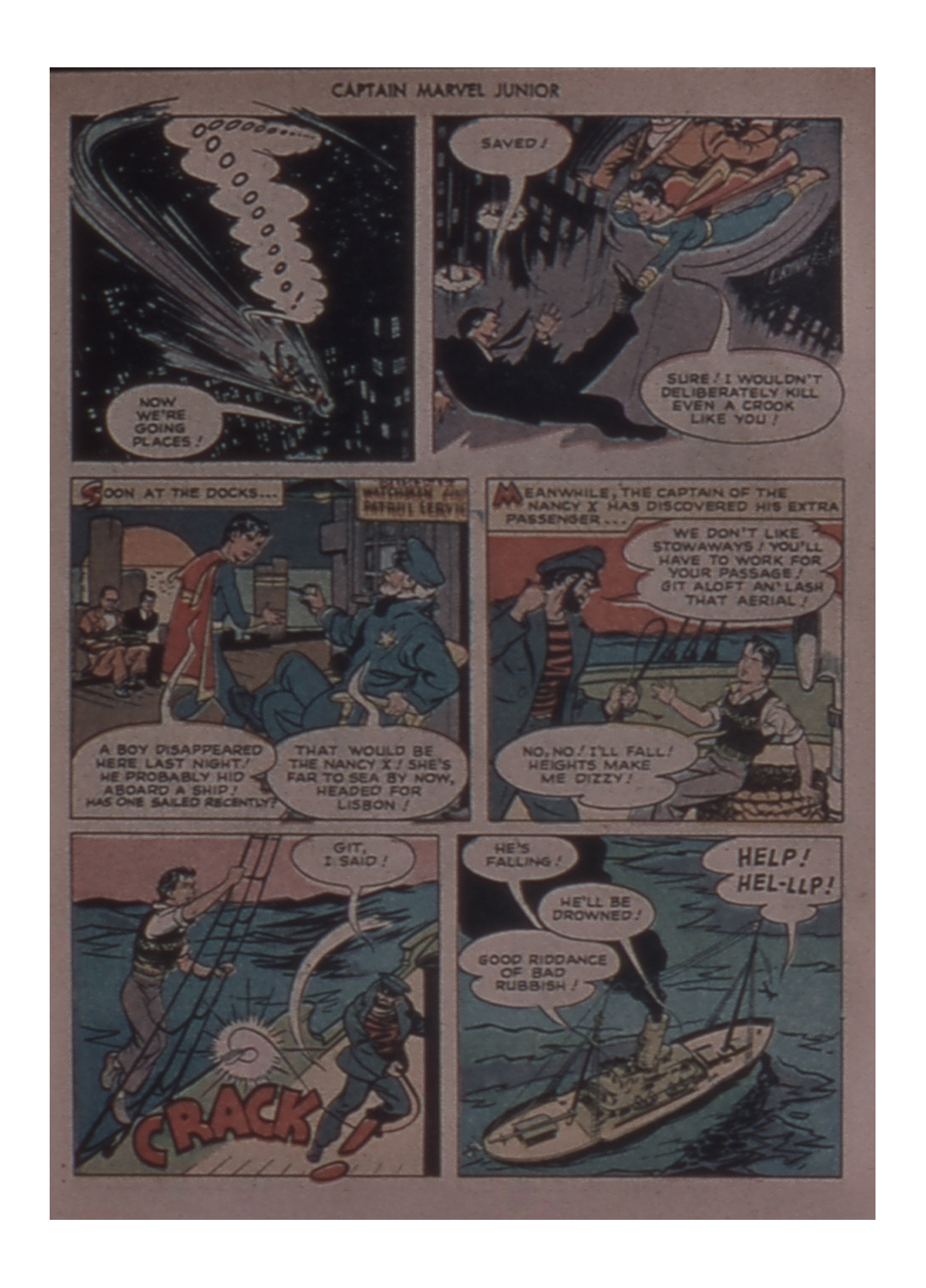 Read online Captain Marvel, Jr. comic -  Issue #68 - 11