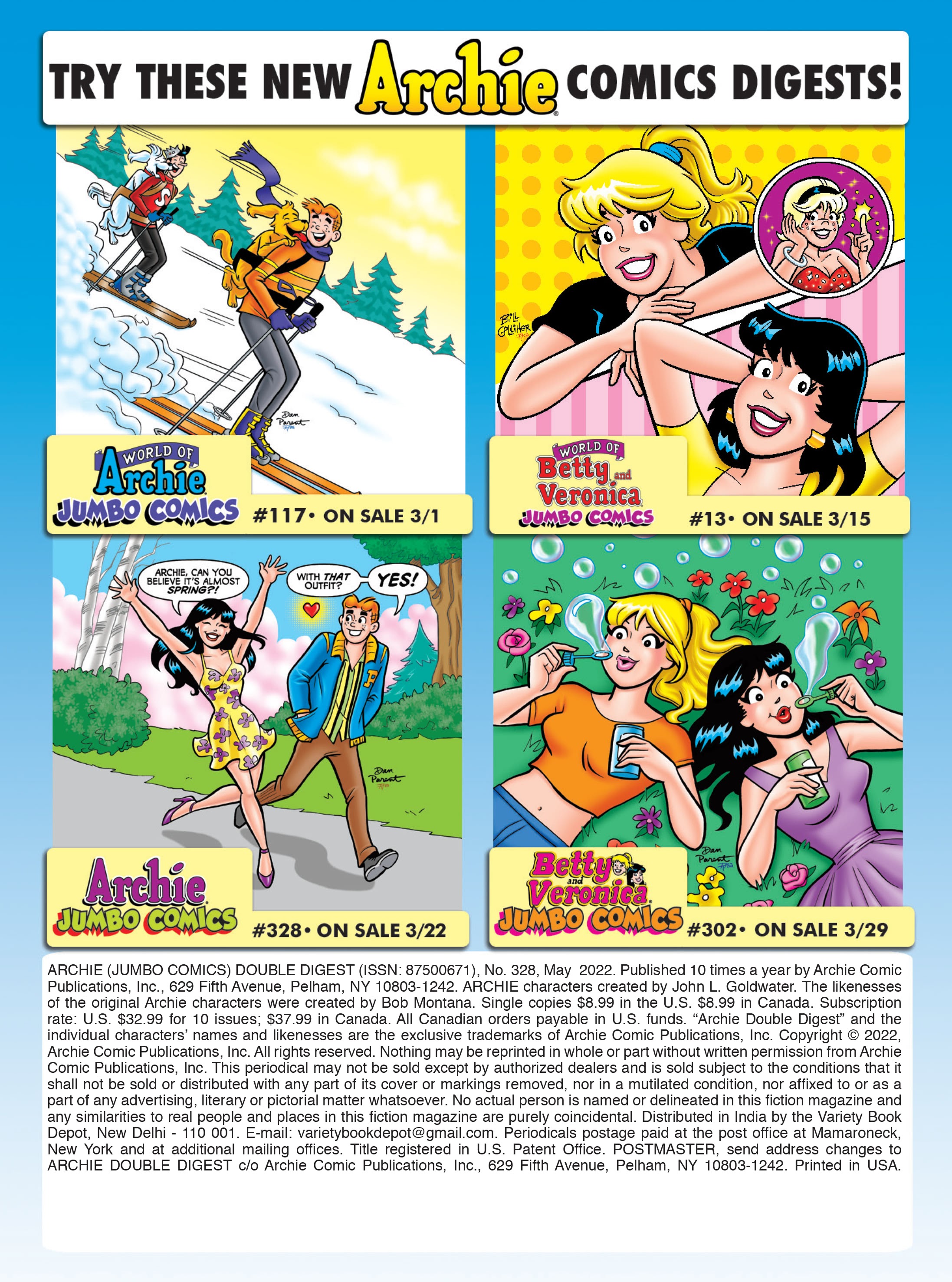 Read online Archie's Double Digest Magazine comic -  Issue #328 - 181