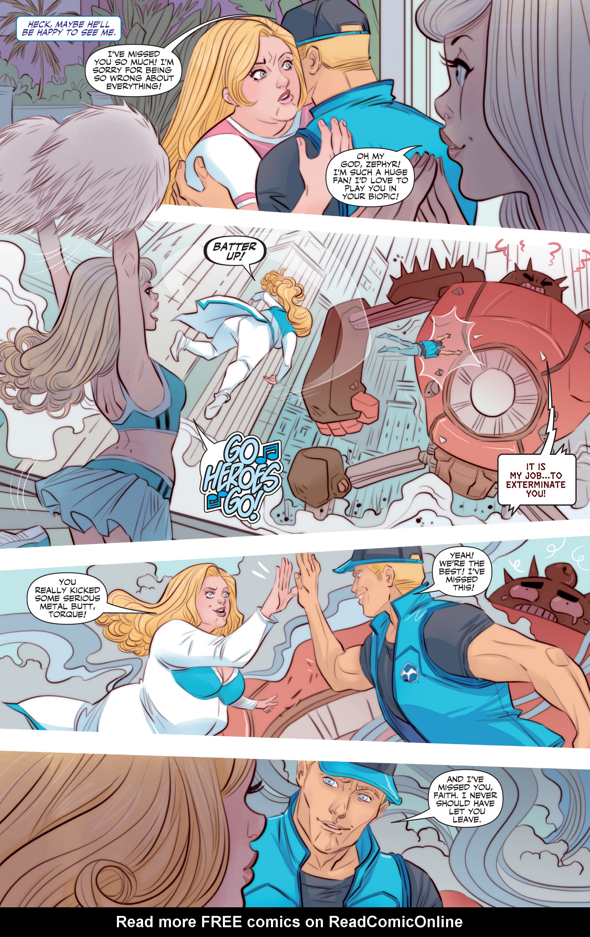 Read online Faith: Hollywood and Vine comic -  Issue # TPB - 44