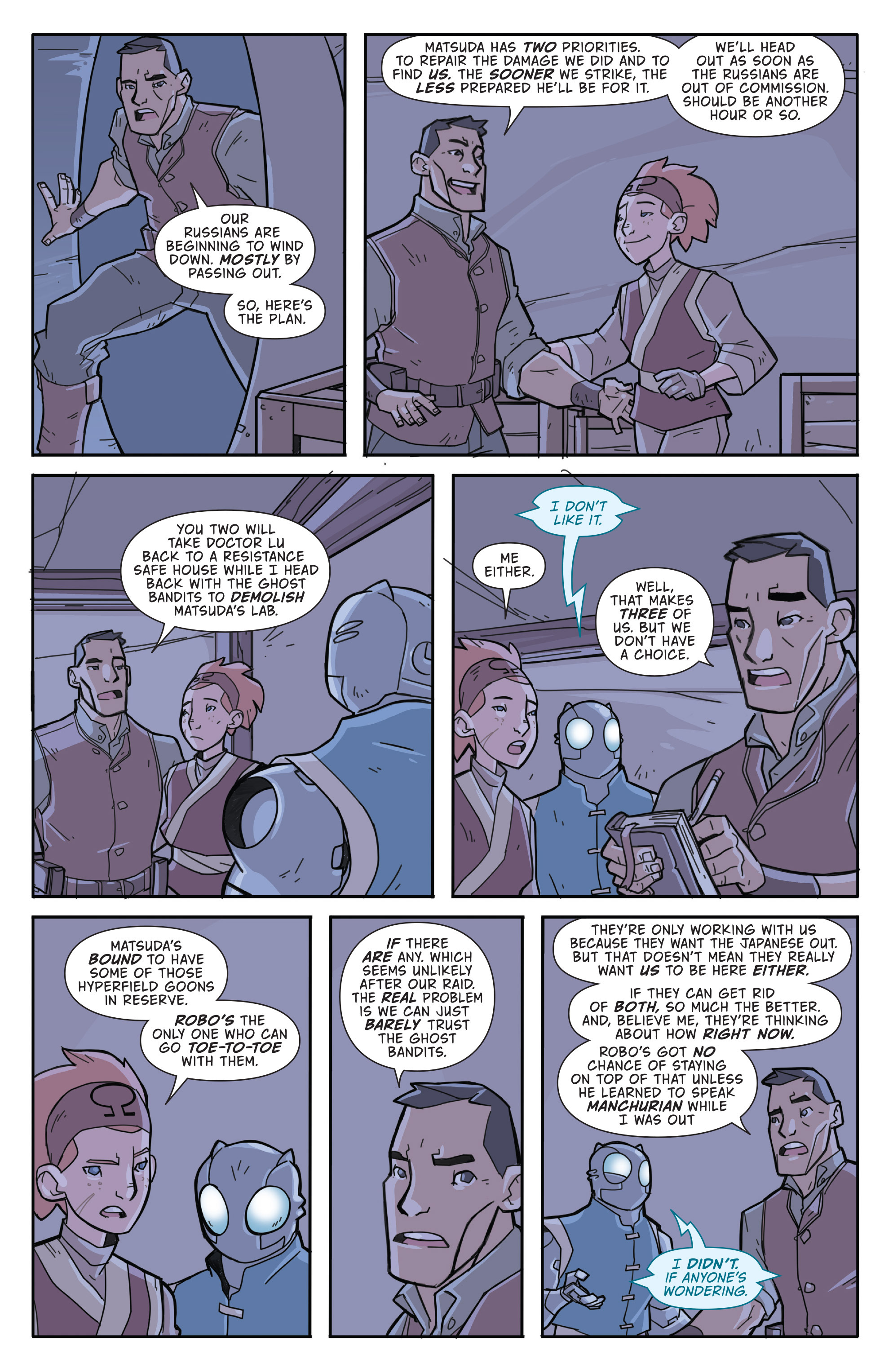 Read online Atomic Robo and the Temple of Od comic -  Issue #3 - 15