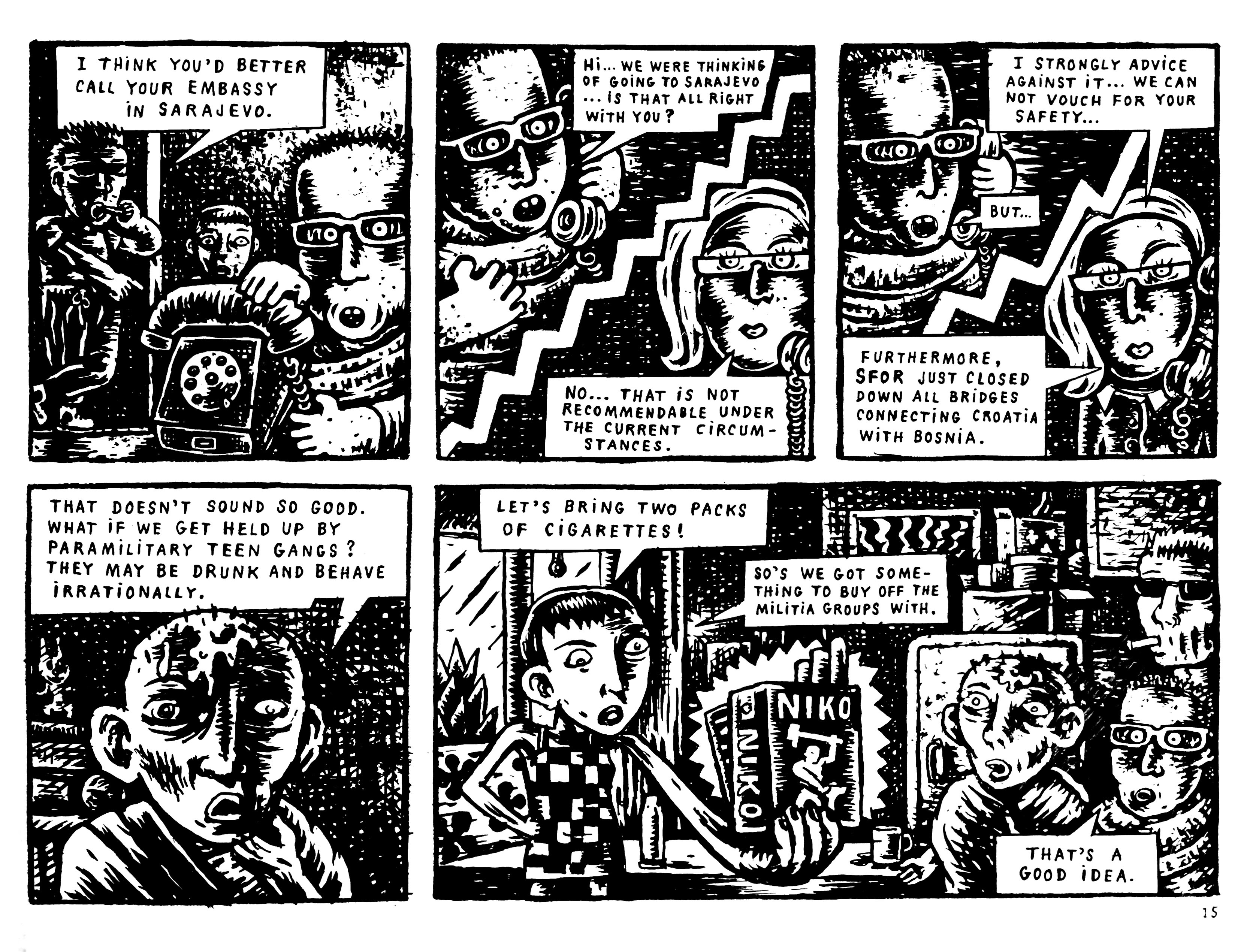 Read online Bosnian Flat Dog comic -  Issue # TPB - 17