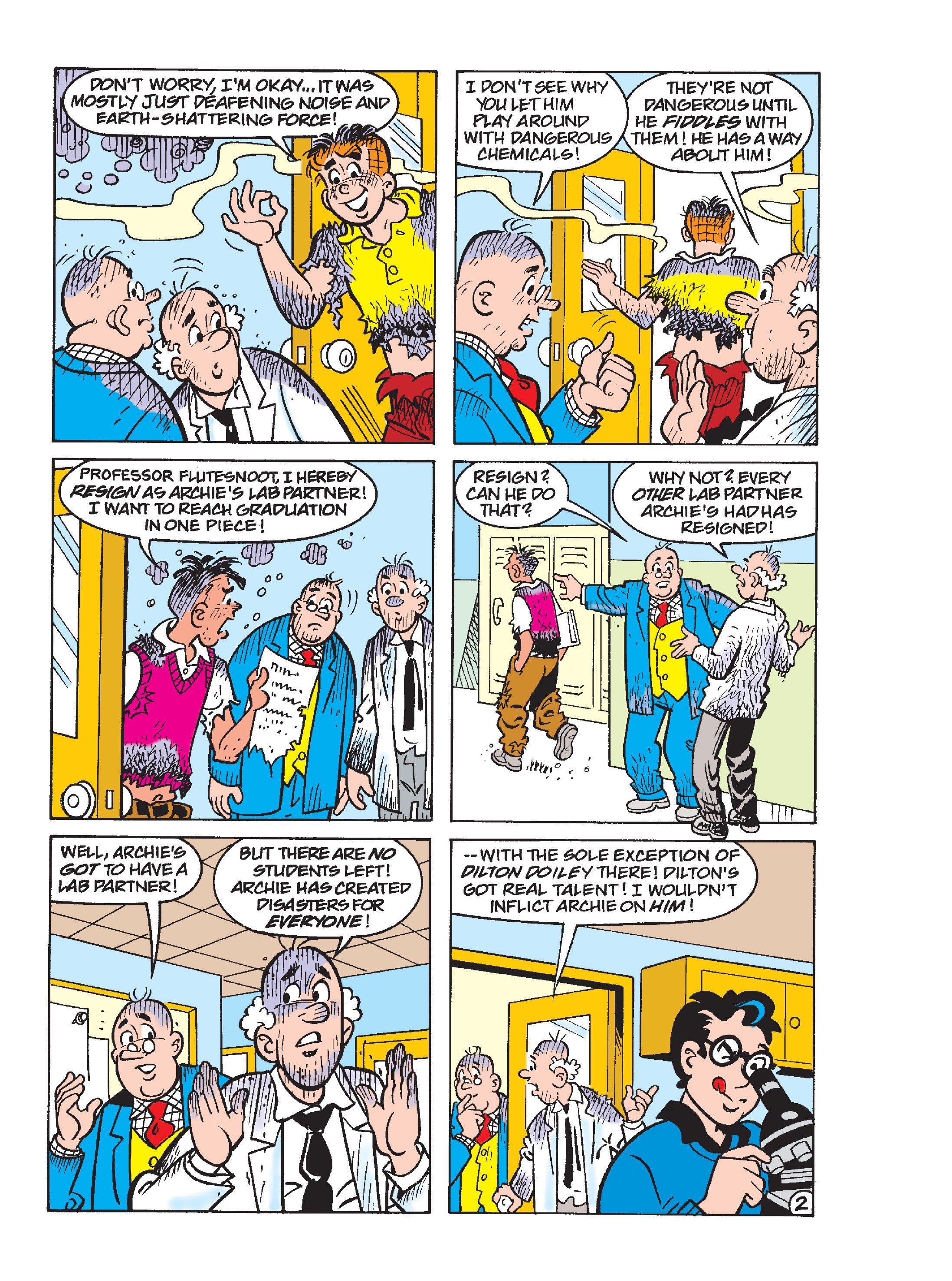Read online Archie's Double Digest Magazine comic -  Issue #266 - 214